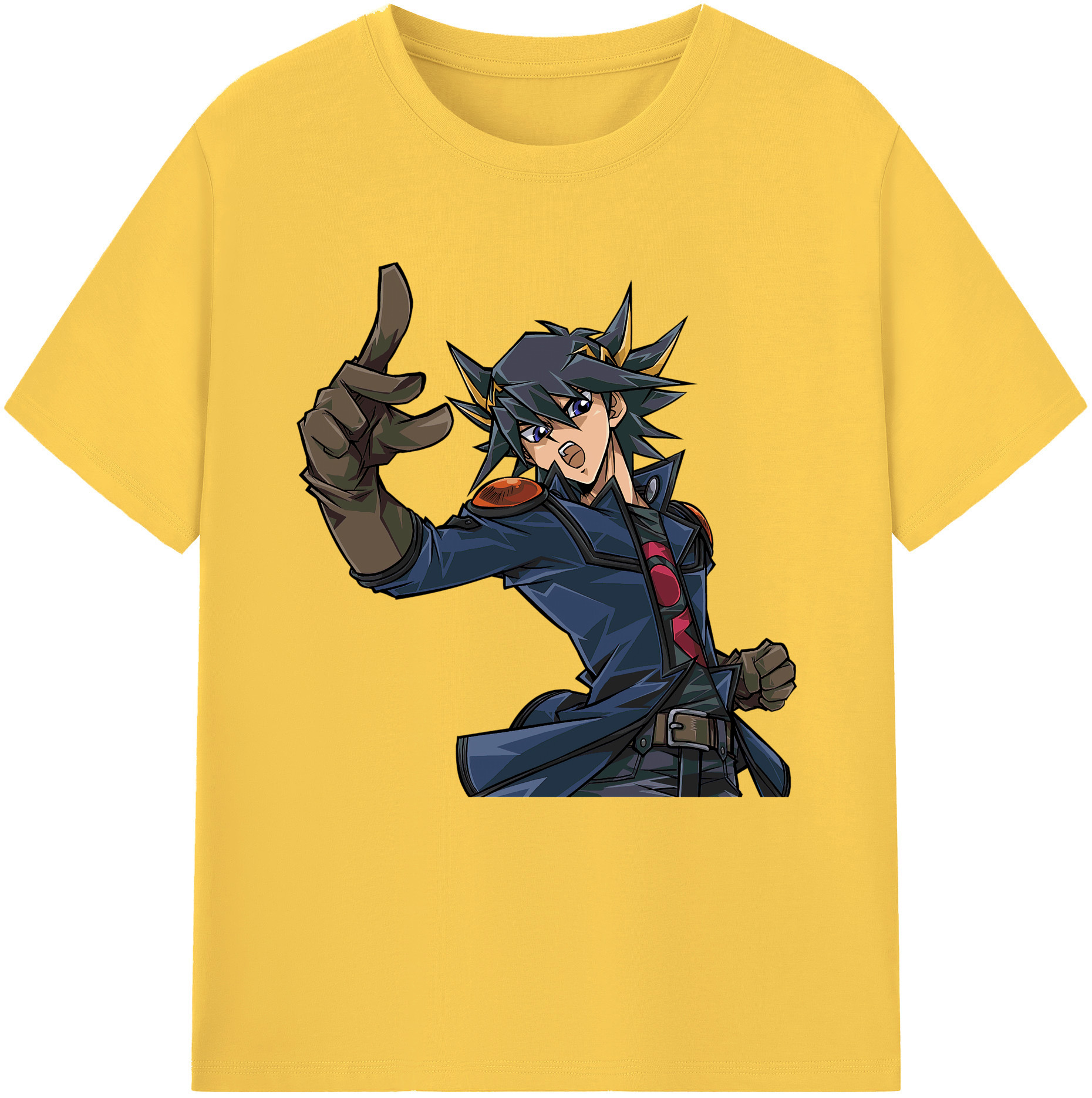 （画像用） 遊☆戯☆王 Yu-Gi-Oh! 綿100％半袖Tシャツ（フロントプリント）