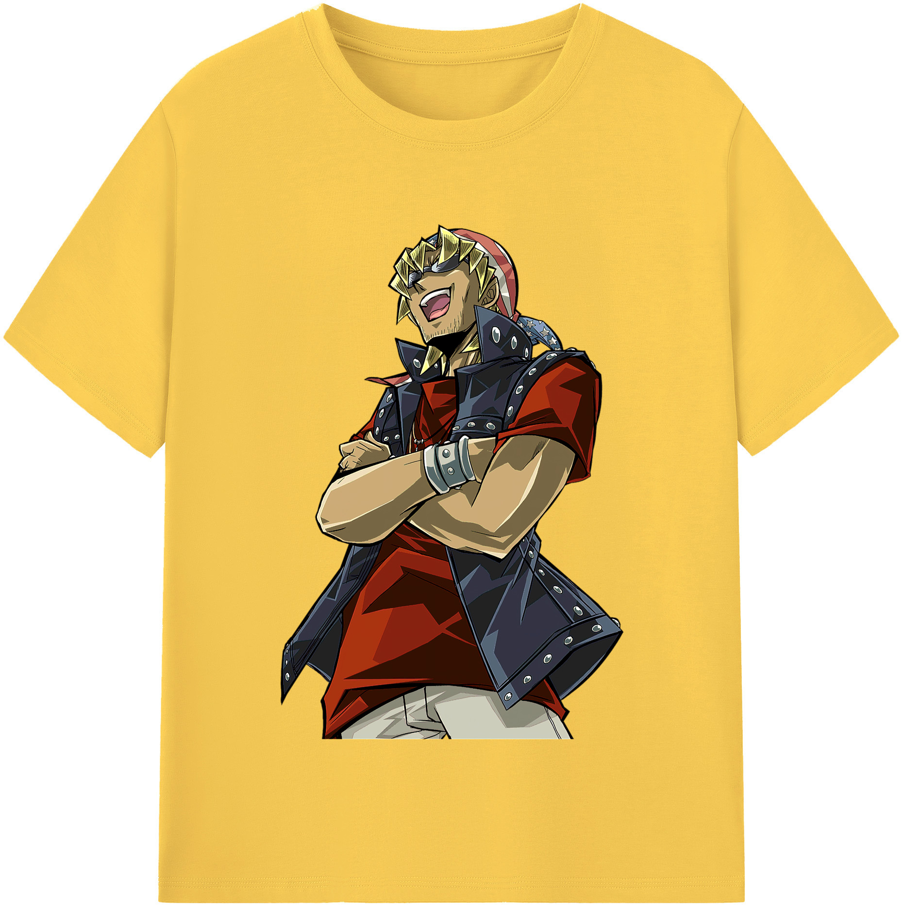 （画像用） 遊☆戯☆王 Yu-Gi-Oh! 綿100％半袖Tシャツ（フロントプリント）