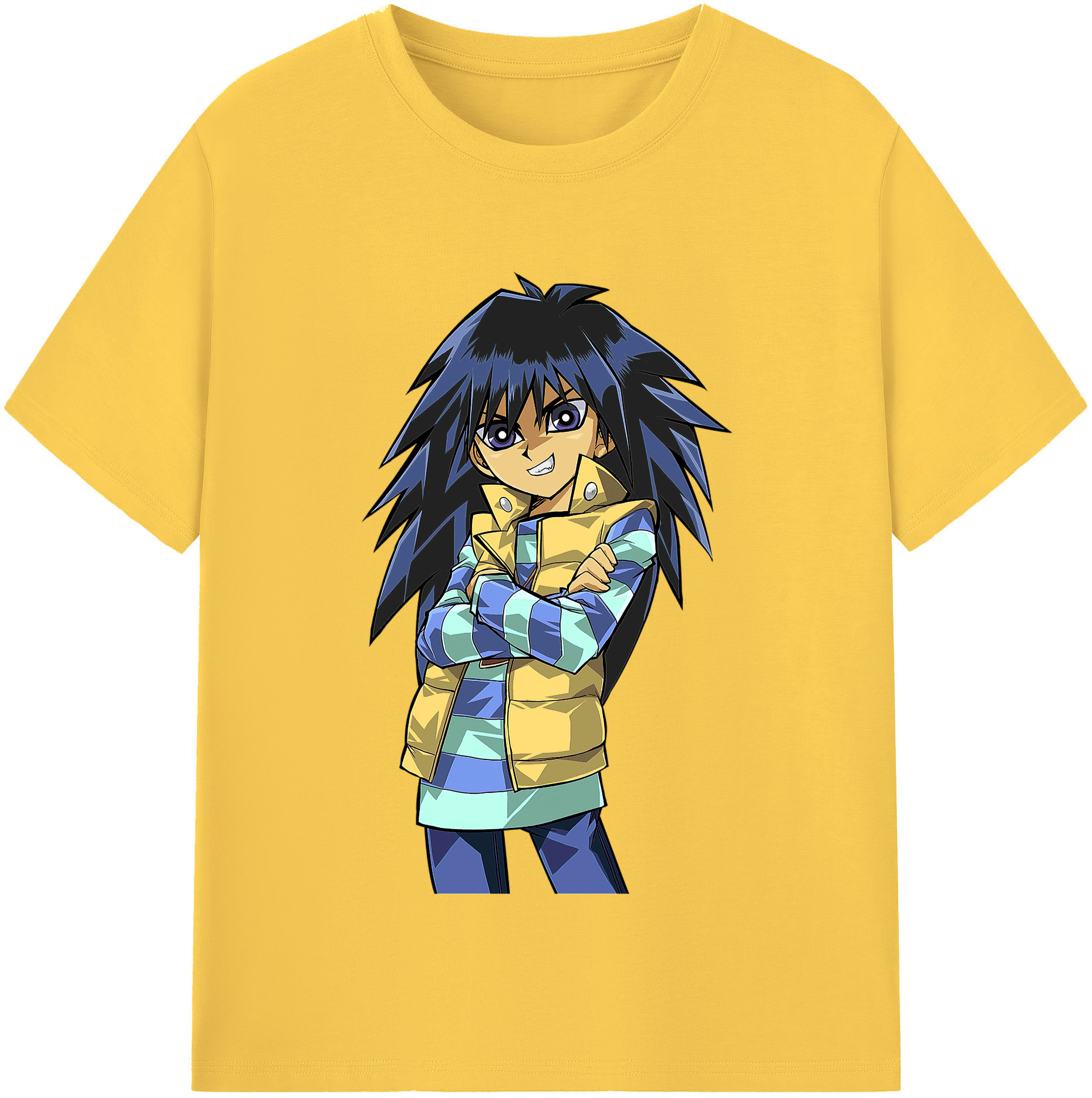 （画像用） 遊☆戯☆王 Yu-Gi-Oh! 綿100％半袖Tシャツ（フロントプリント）