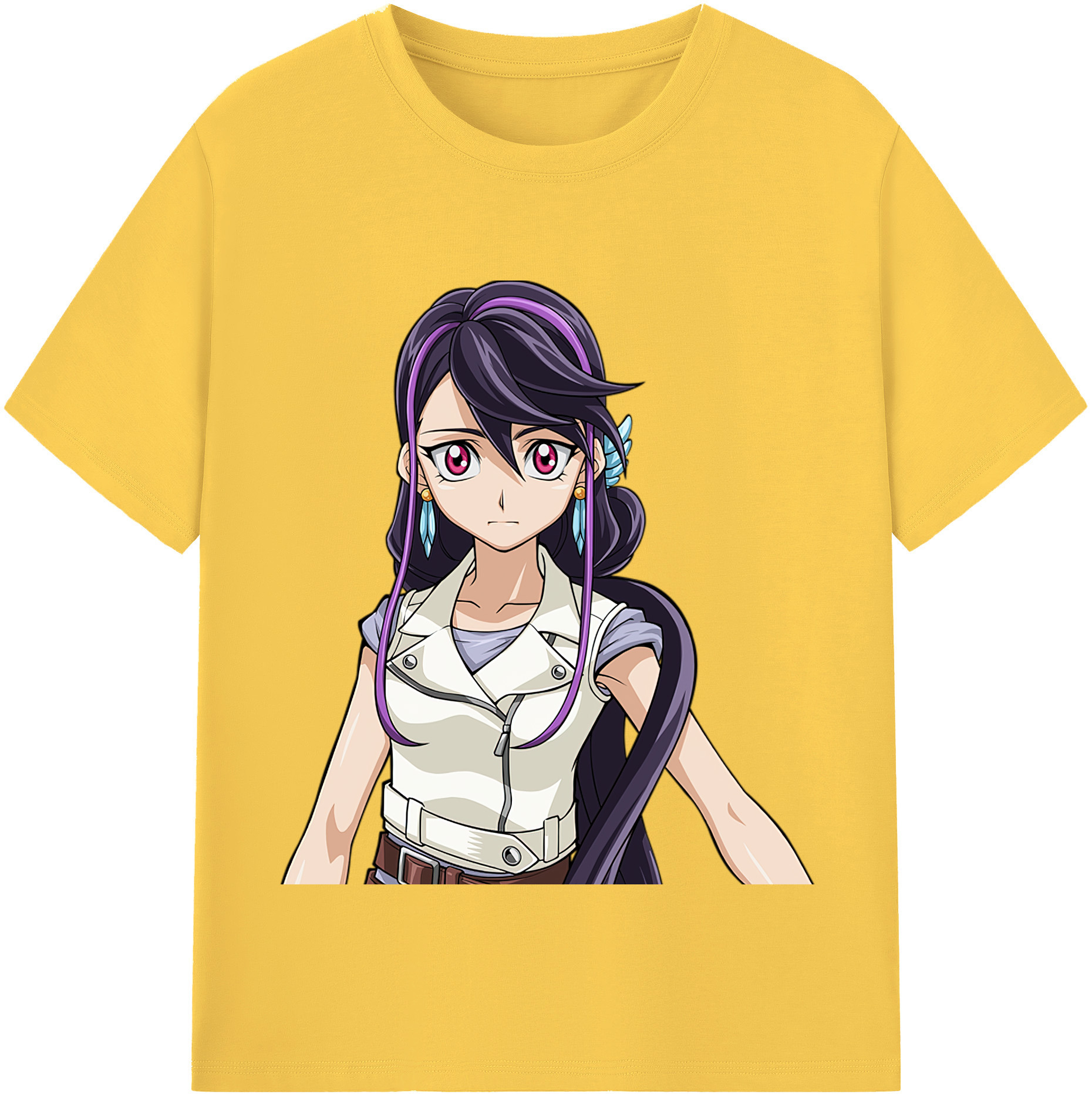 （画像用） 遊☆戯☆王 Yu-Gi-Oh! 綿100％半袖Tシャツ（フロントプリント）