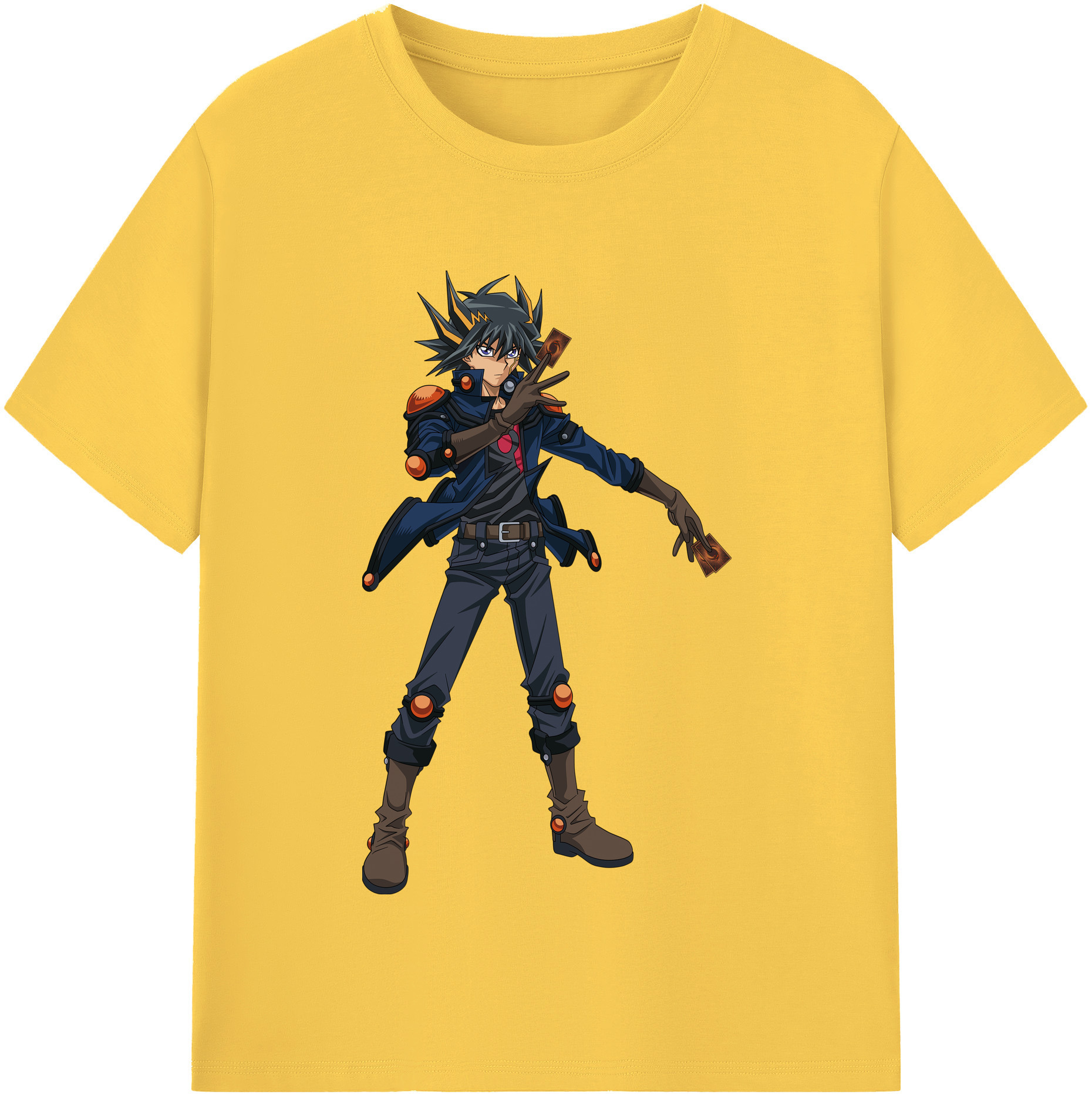 （画像用） 遊☆戯☆王 Yu-Gi-Oh! 綿100％半袖Tシャツ（フロントプリント）