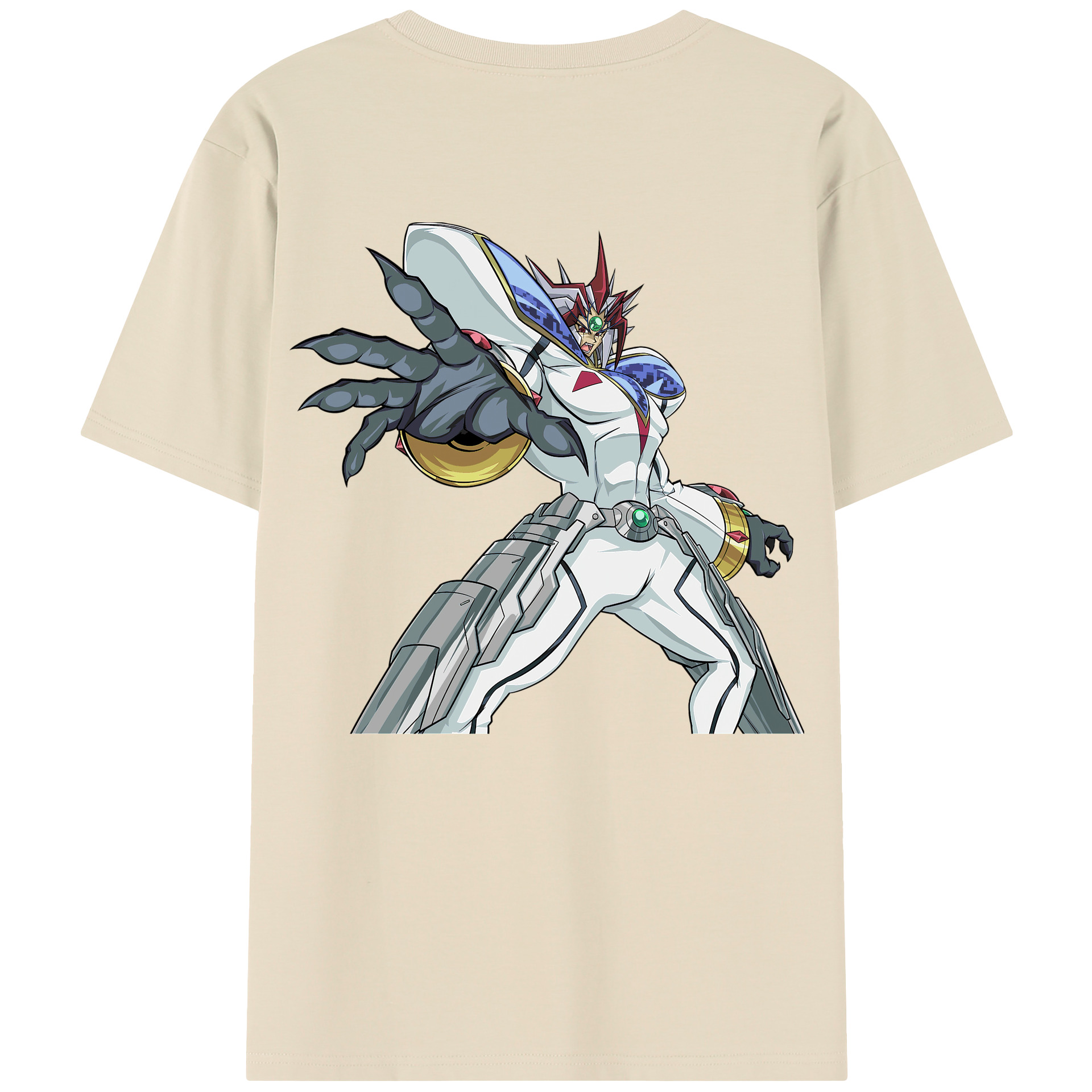 （画像用） 遊☆戯☆王 Yu-Gi-Oh! 綿100％半袖Tシャツ（背面プリント）