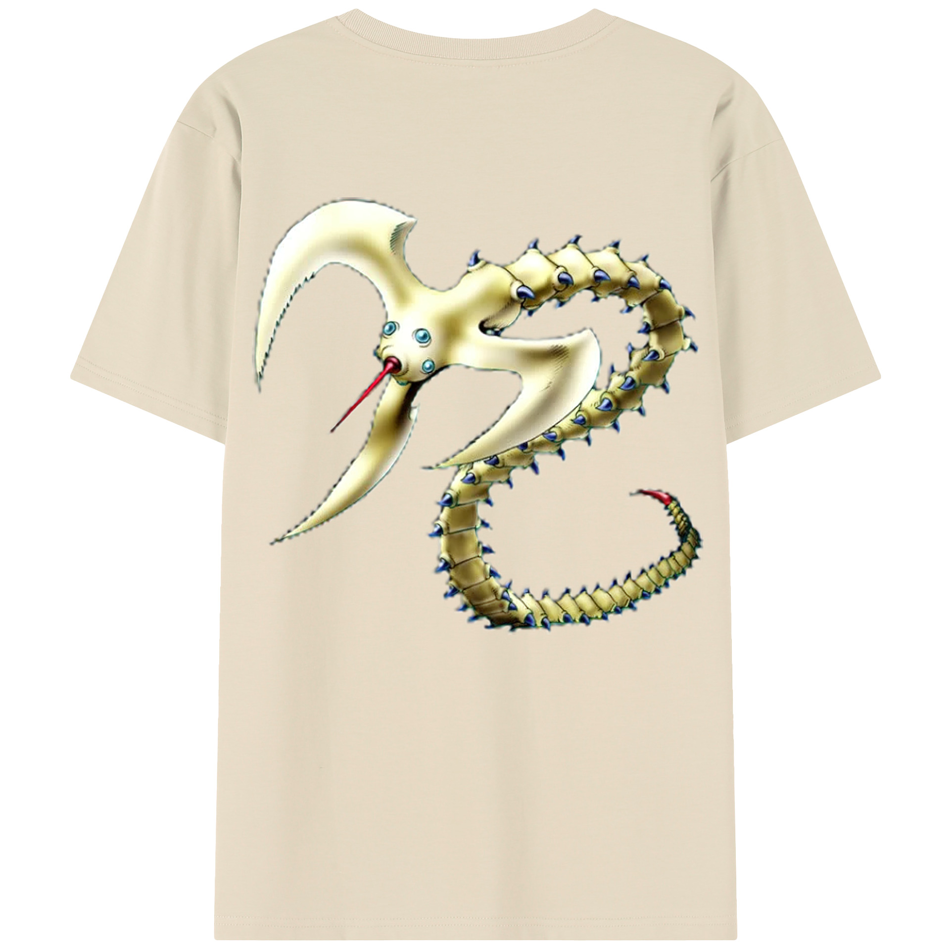 （画像用） 遊☆戯☆王 Yu-Gi-Oh! 綿100％半袖Tシャツ（背面プリント）