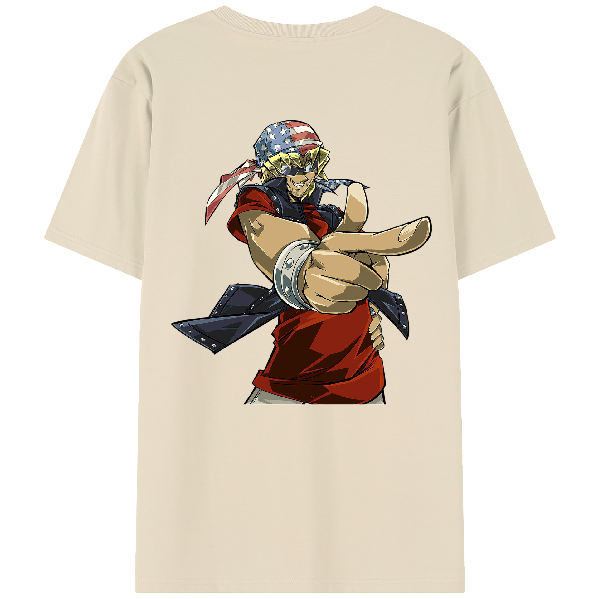 （画像用） 遊☆戯☆王 Yu-Gi-Oh! 綿100％半袖Tシャツ（背面プリント）