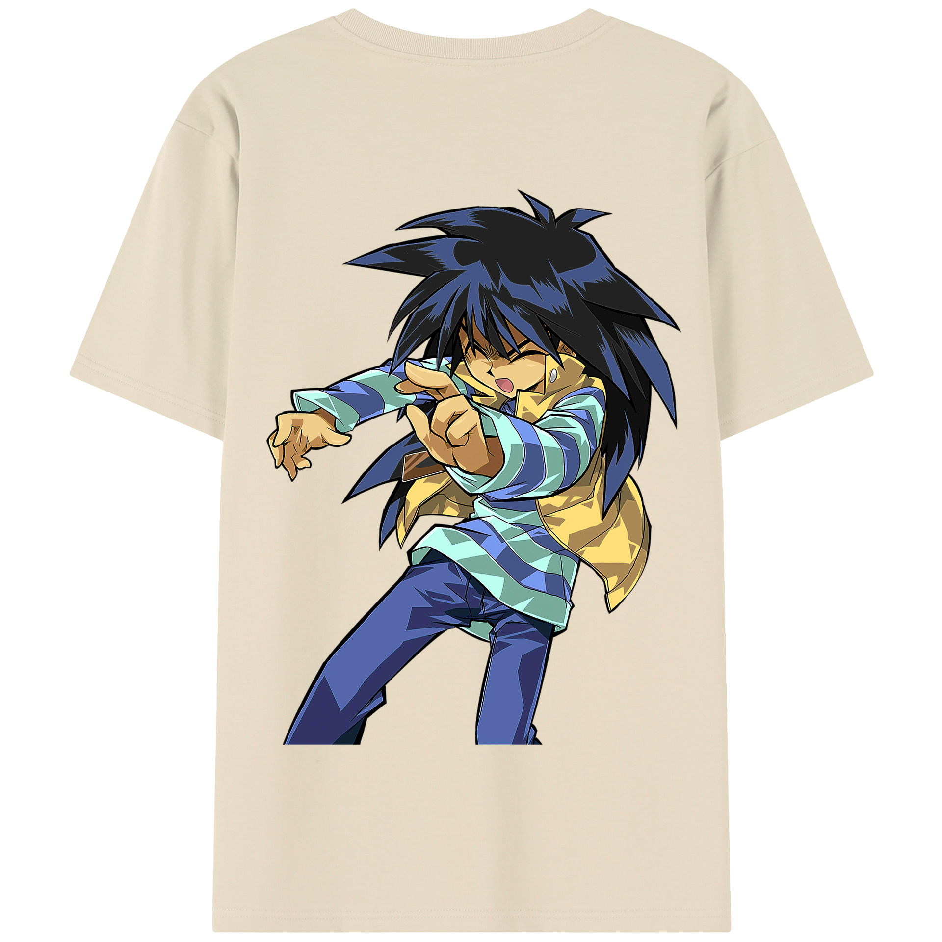 （画像用） 遊☆戯☆王 Yu-Gi-Oh! 綿100％半袖Tシャツ（背面プリント）