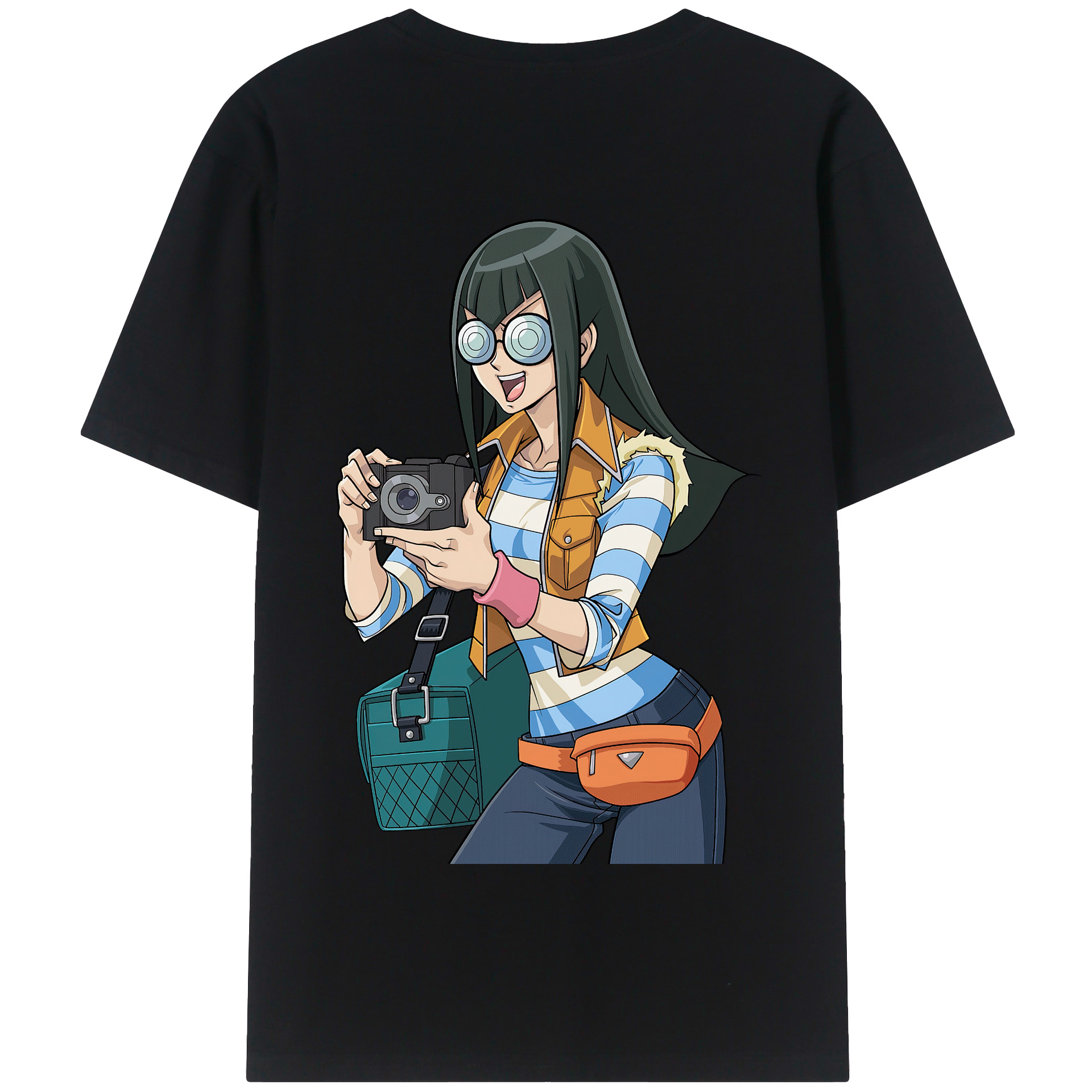 （画像用） 遊☆戯☆王 Yu-Gi-Oh! 綿100％半袖Tシャツ（背面プリント）