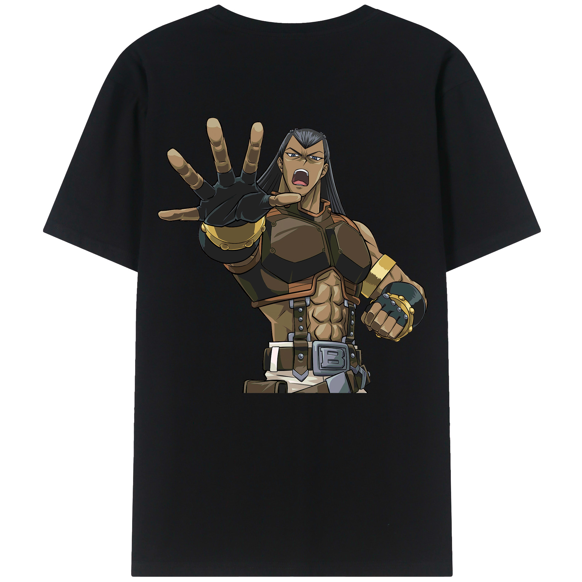 （画像用） 遊☆戯☆王 Yu-Gi-Oh! 綿100％半袖Tシャツ（背面プリント）