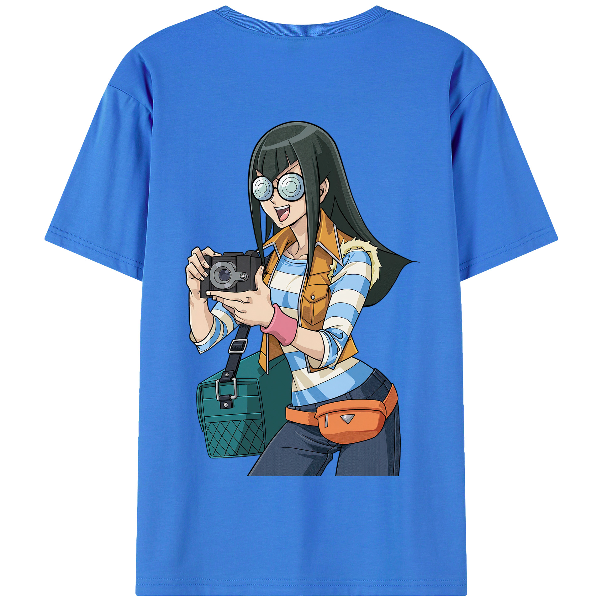 （画像用） 遊☆戯☆王 Yu-Gi-Oh! 綿100％半袖Tシャツ（背面プリント）