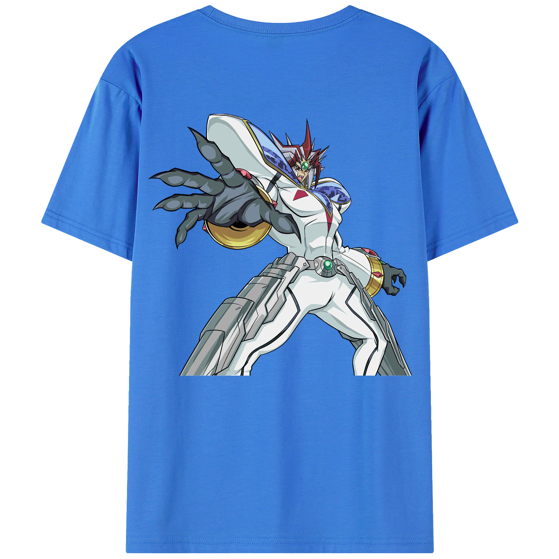 （画像用） 遊☆戯☆王 Yu-Gi-Oh! 綿100％半袖Tシャツ（背面プリント）