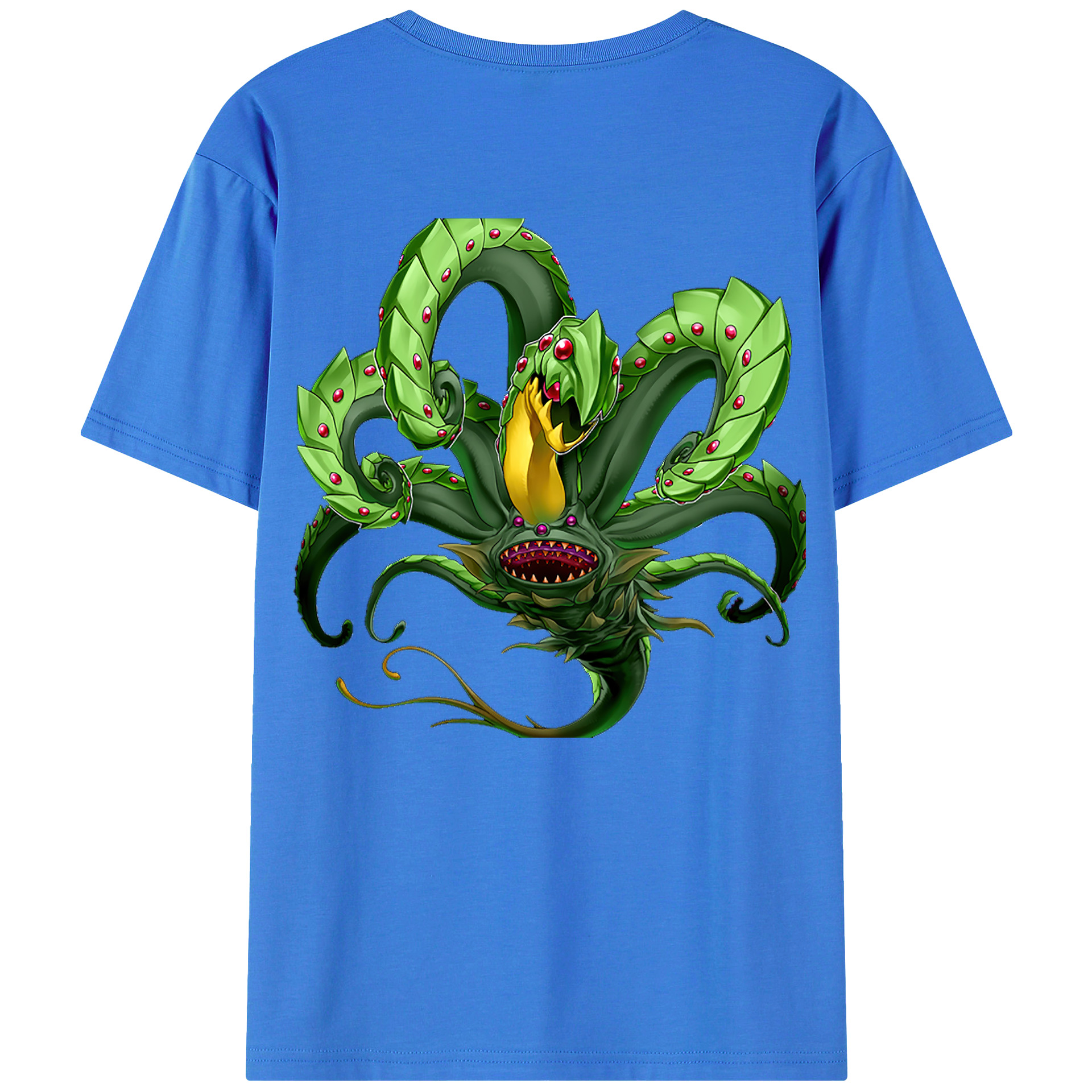 （画像用） 遊☆戯☆王 Yu-Gi-Oh! 綿100％半袖Tシャツ（背面プリント）
