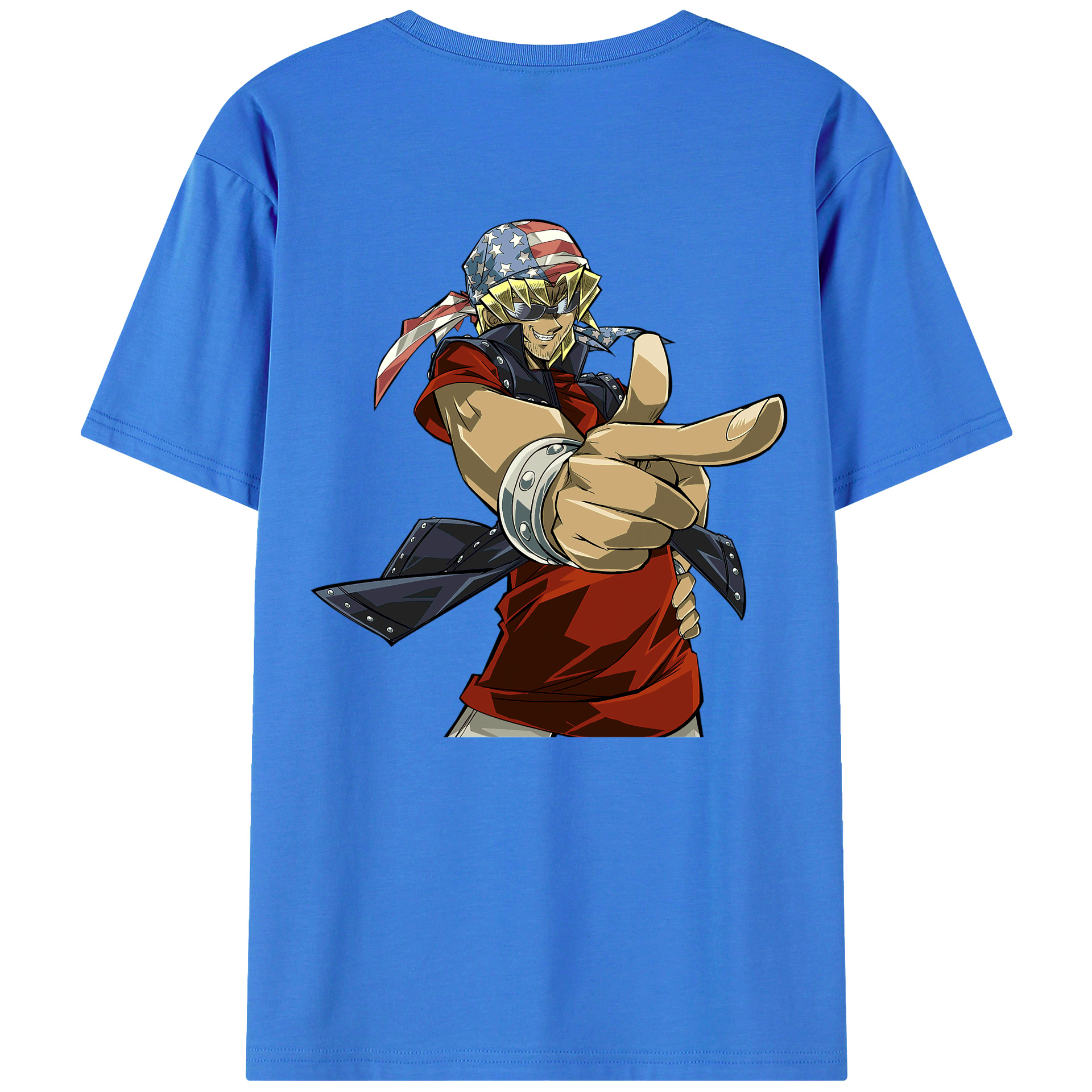 （画像用） 遊☆戯☆王 Yu-Gi-Oh! 綿100％半袖Tシャツ（背面プリント）