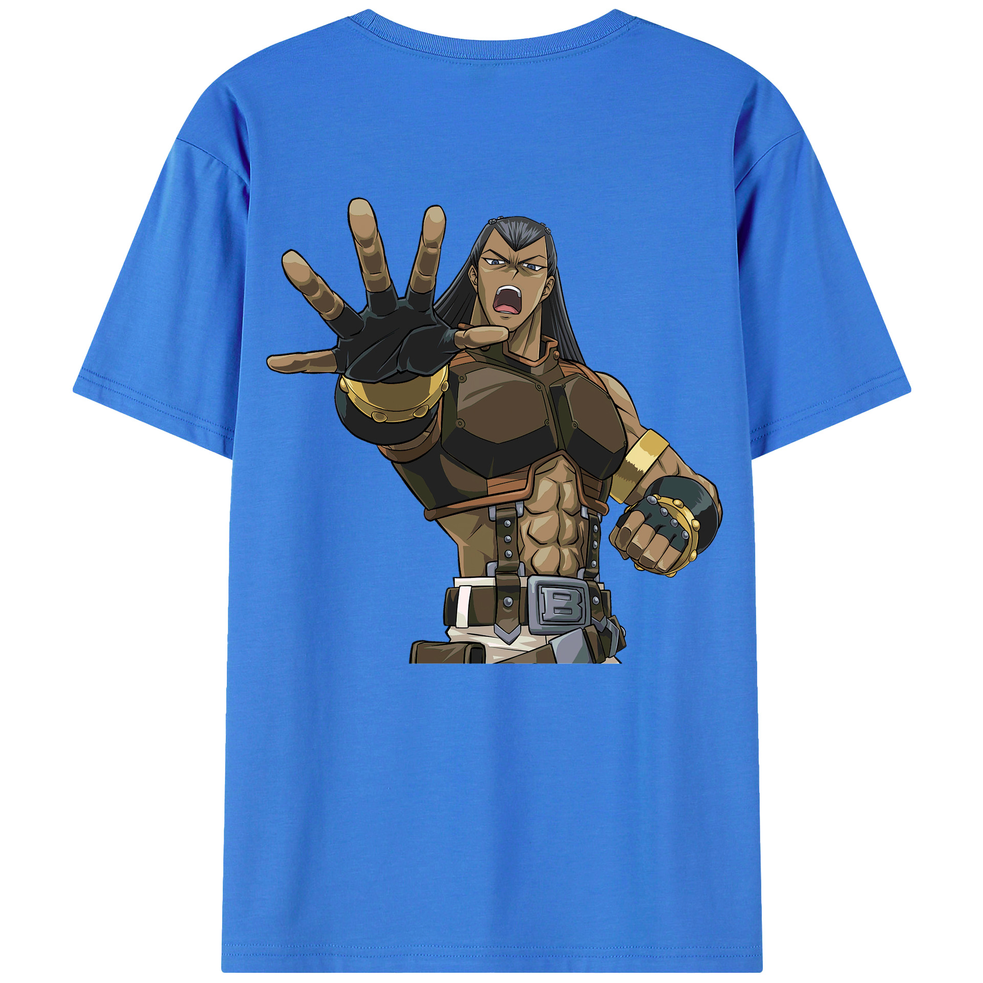 （画像用） 遊☆戯☆王 Yu-Gi-Oh! 綿100％半袖Tシャツ（背面プリント）