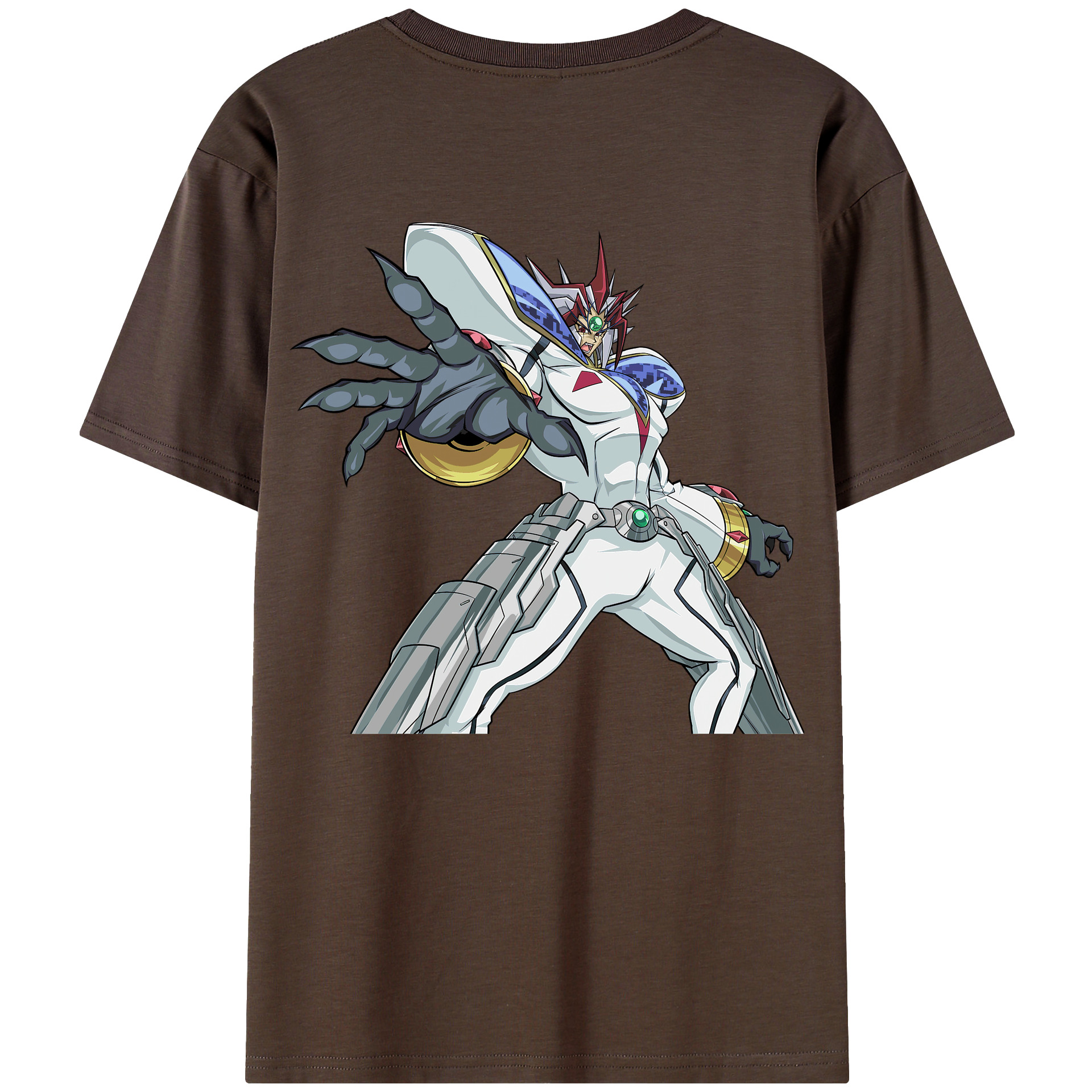 （画像用） 遊☆戯☆王 Yu-Gi-Oh! 綿100％半袖Tシャツ（背面プリント）