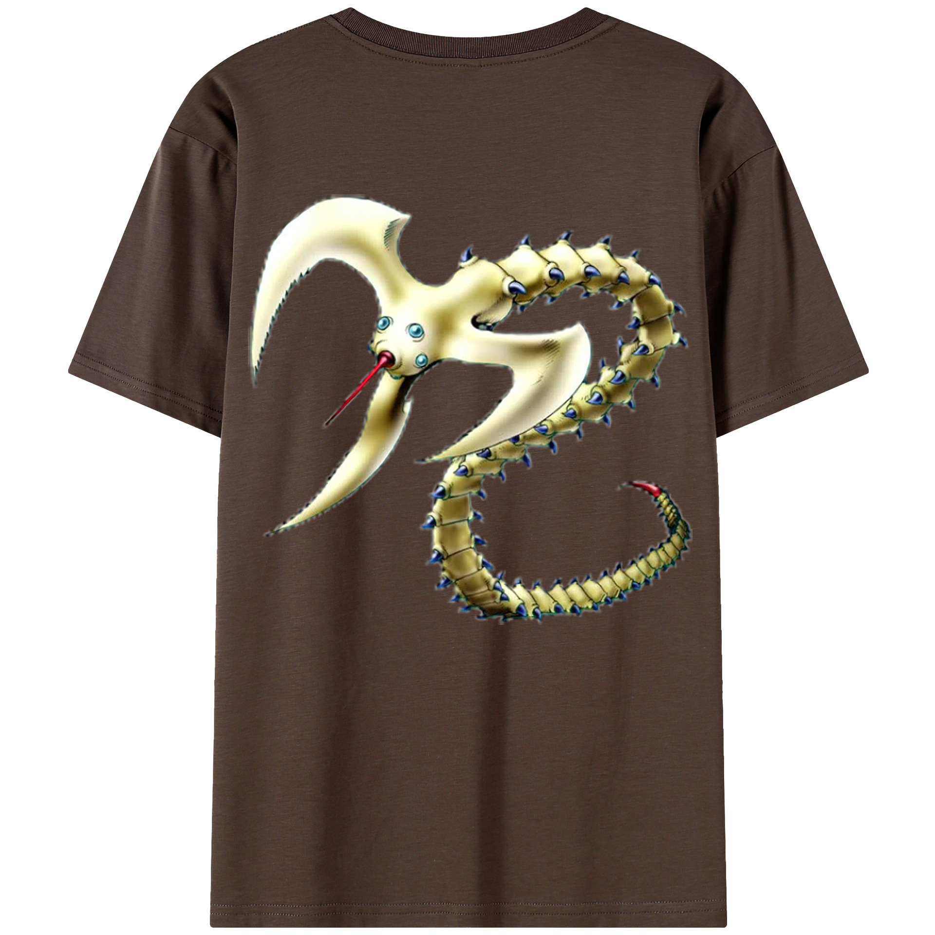 （画像用） 遊☆戯☆王 Yu-Gi-Oh! 綿100％半袖Tシャツ（背面プリント）
