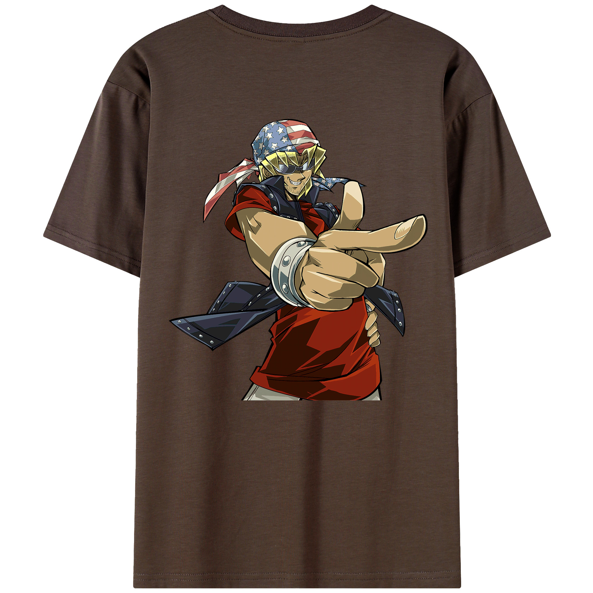 （画像用） 遊☆戯☆王 Yu-Gi-Oh! 綿100％半袖Tシャツ（背面プリント）