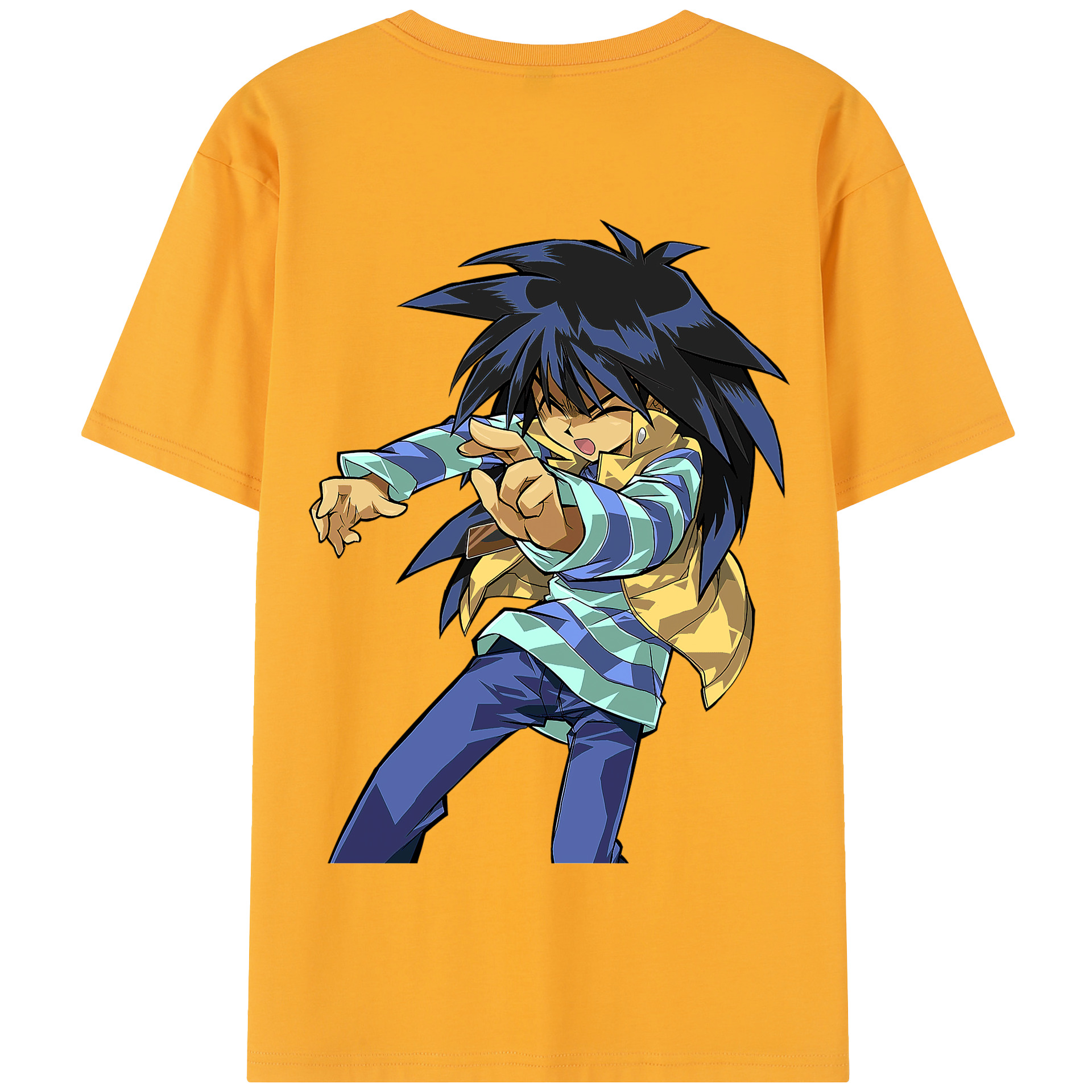 （画像用） 遊☆戯☆王 Yu-Gi-Oh! 綿100％半袖Tシャツ（背面プリント）