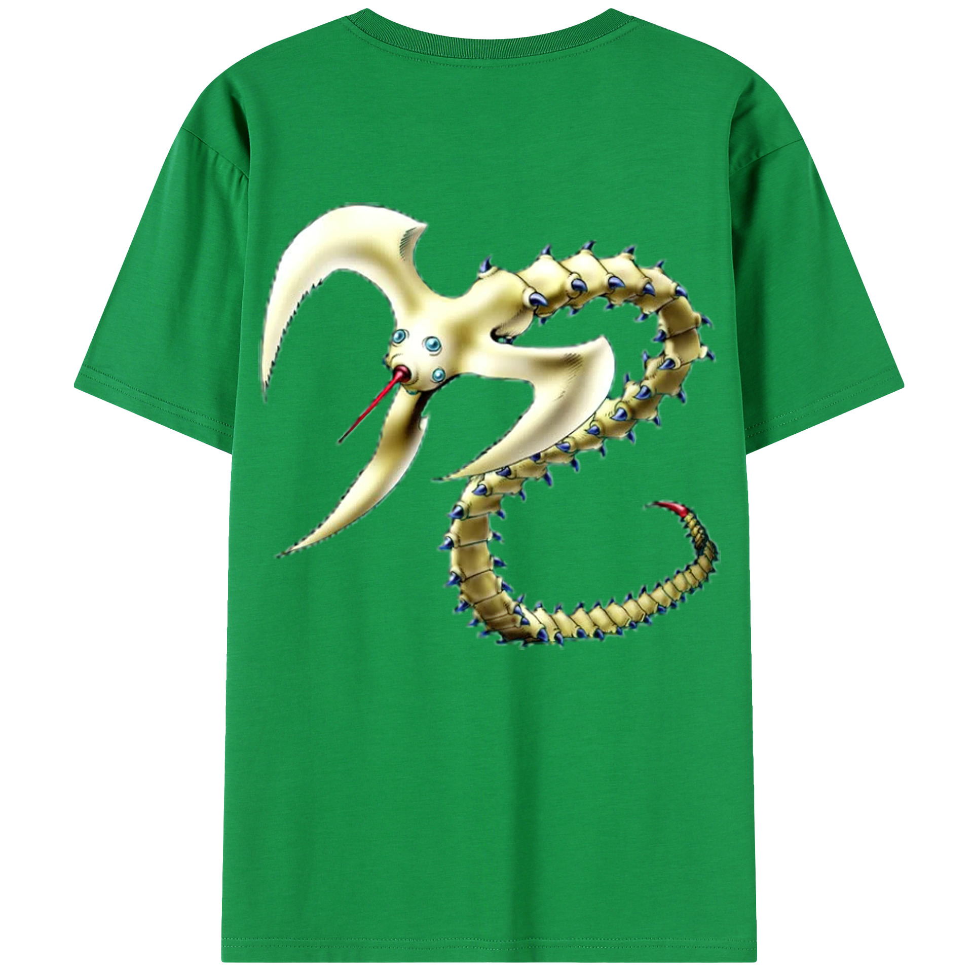 （画像用） 遊☆戯☆王 Yu-Gi-Oh! 綿100％半袖Tシャツ（背面プリント）