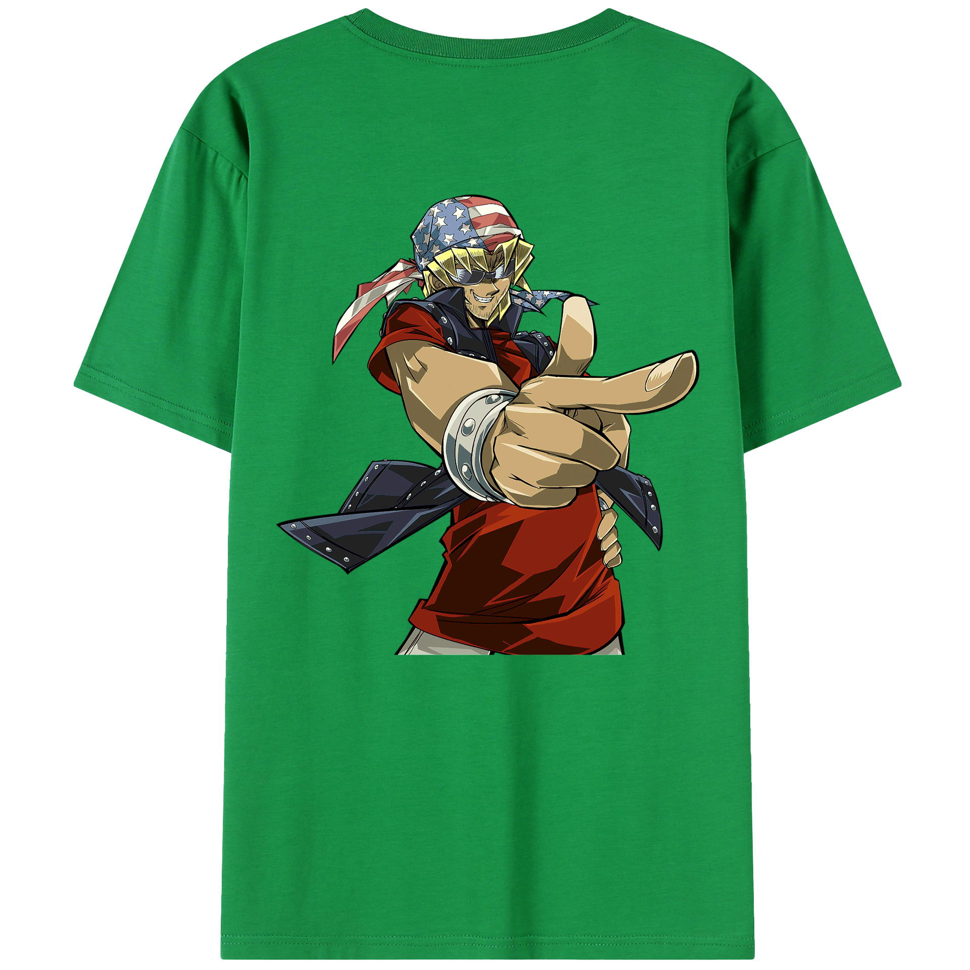 （画像用） 遊☆戯☆王 Yu-Gi-Oh! 綿100％半袖Tシャツ（背面プリント）