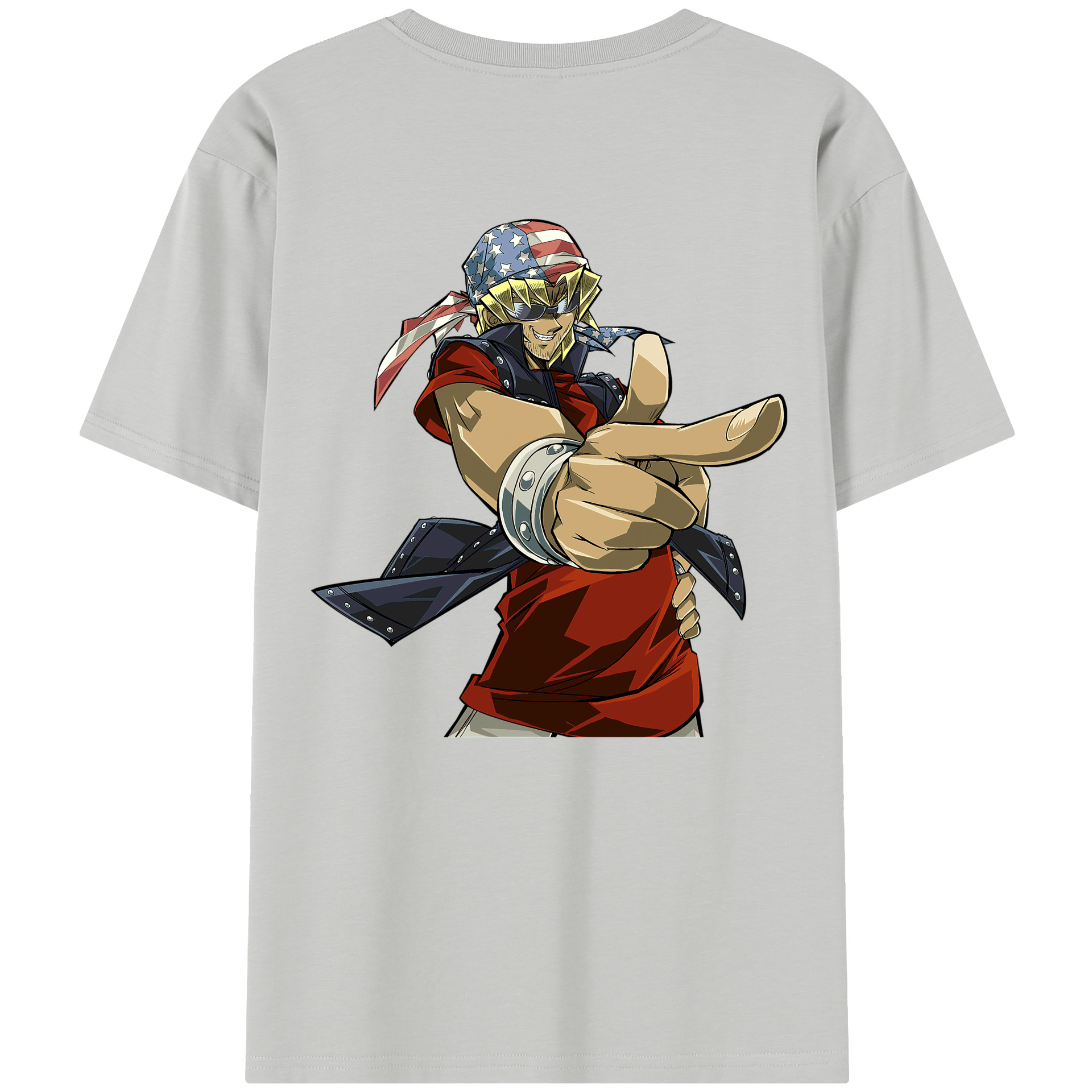 （画像用） 遊☆戯☆王 Yu-Gi-Oh! 綿100％半袖Tシャツ（背面プリント）