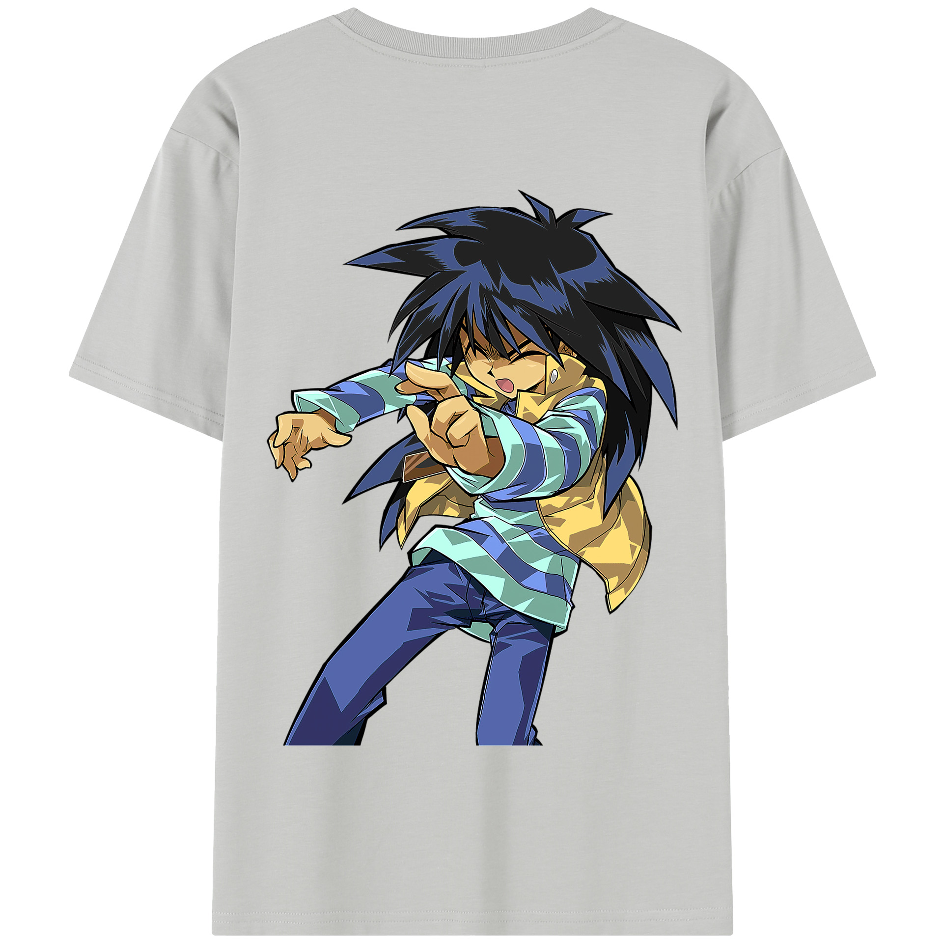 （画像用） 遊☆戯☆王 Yu-Gi-Oh! 綿100％半袖Tシャツ（背面プリント）