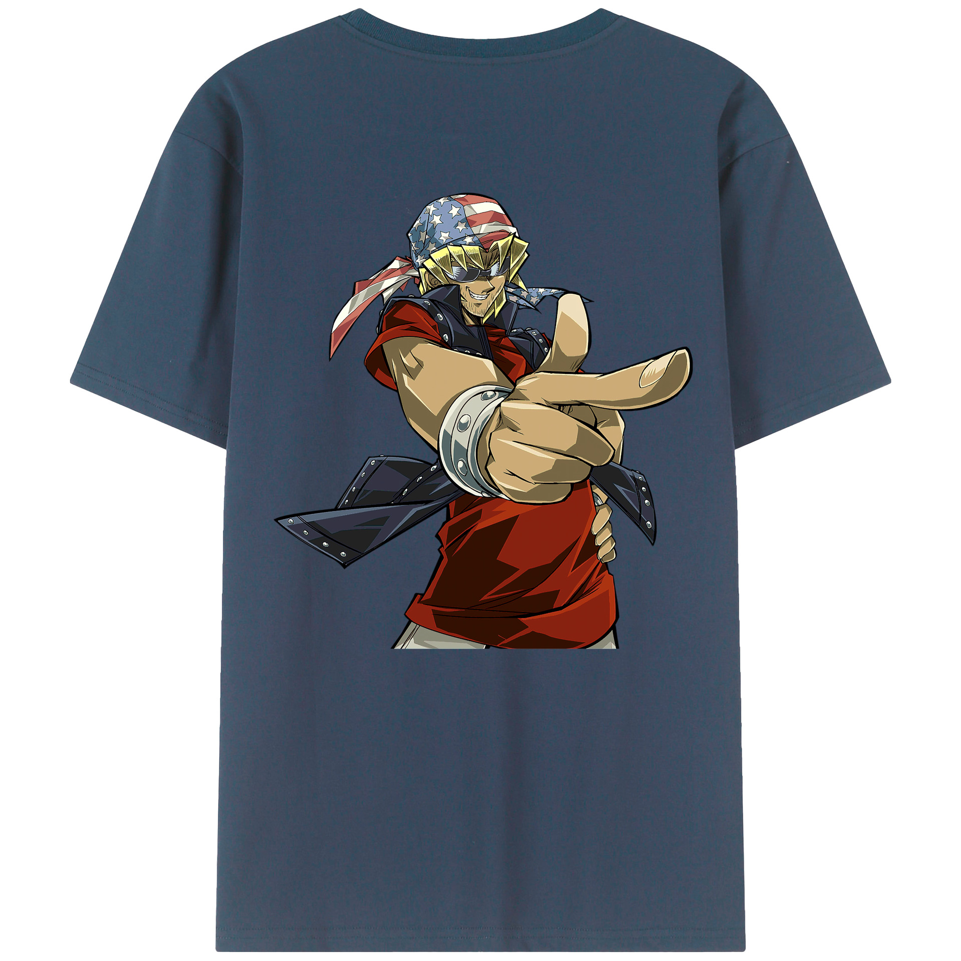 （画像用） 遊☆戯☆王 Yu-Gi-Oh! 綿100％半袖Tシャツ（背面プリント）