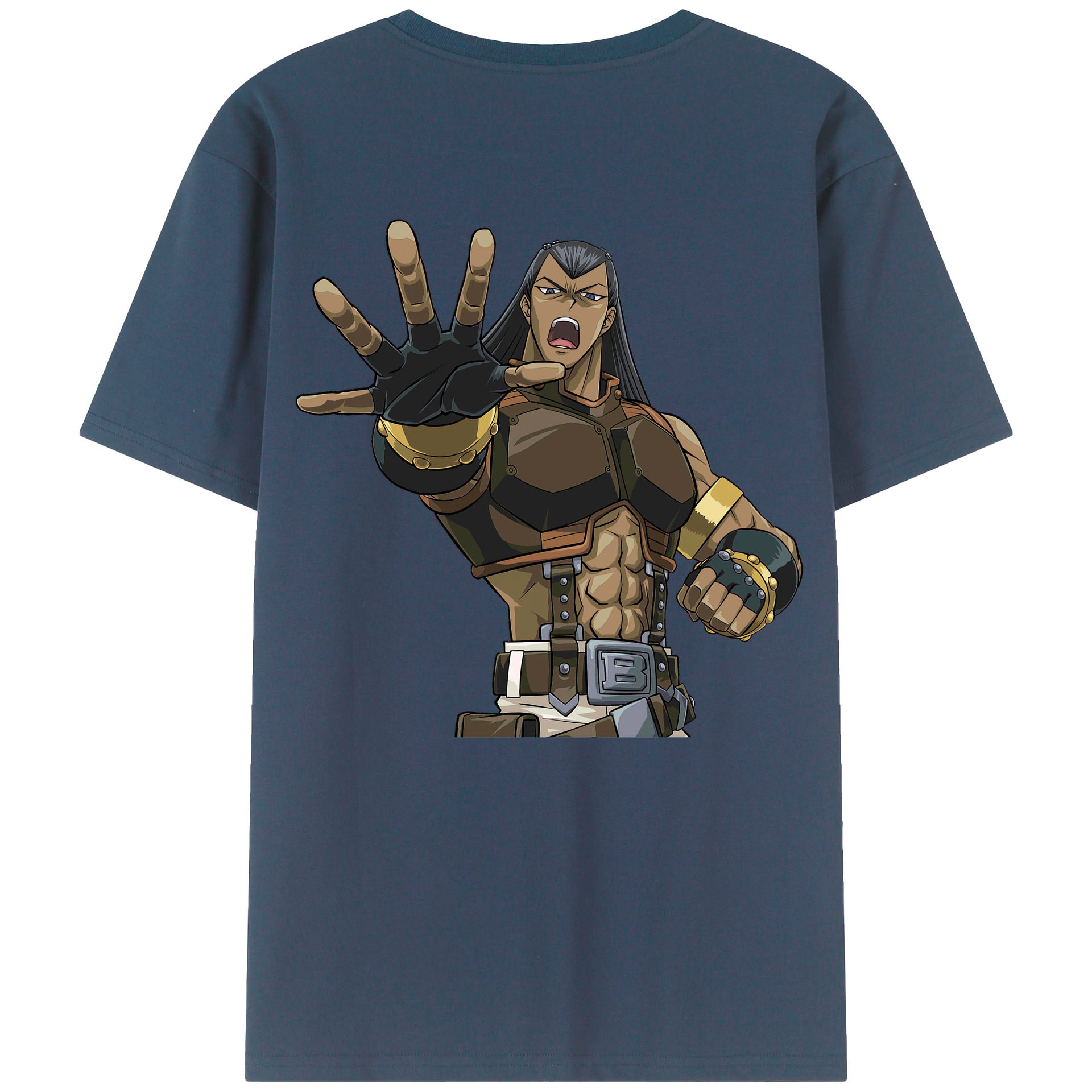 （画像用） 遊☆戯☆王 Yu-Gi-Oh! 綿100％半袖Tシャツ（背面プリント）