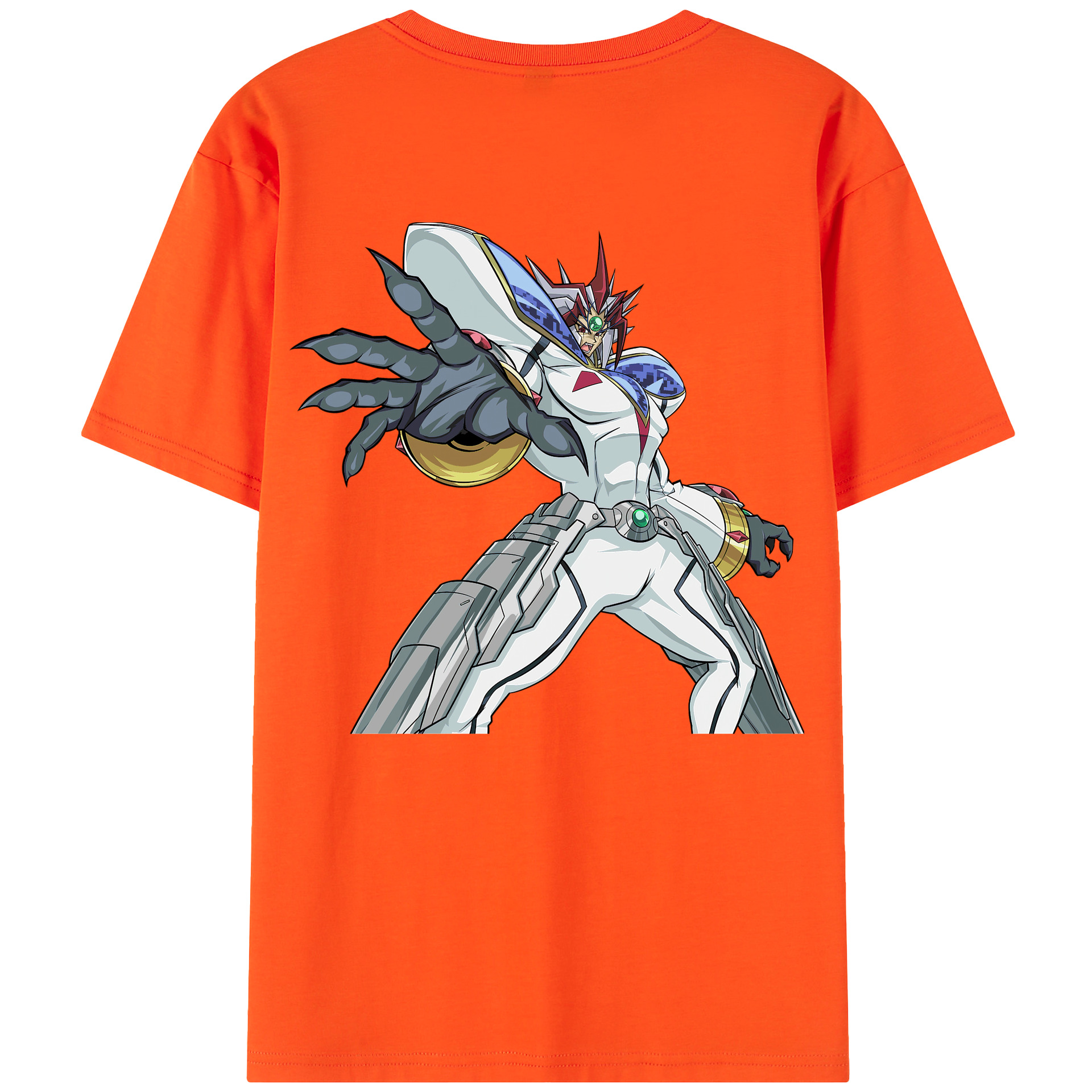 （画像用） 遊☆戯☆王 Yu-Gi-Oh! 綿100％半袖Tシャツ（背面プリント）