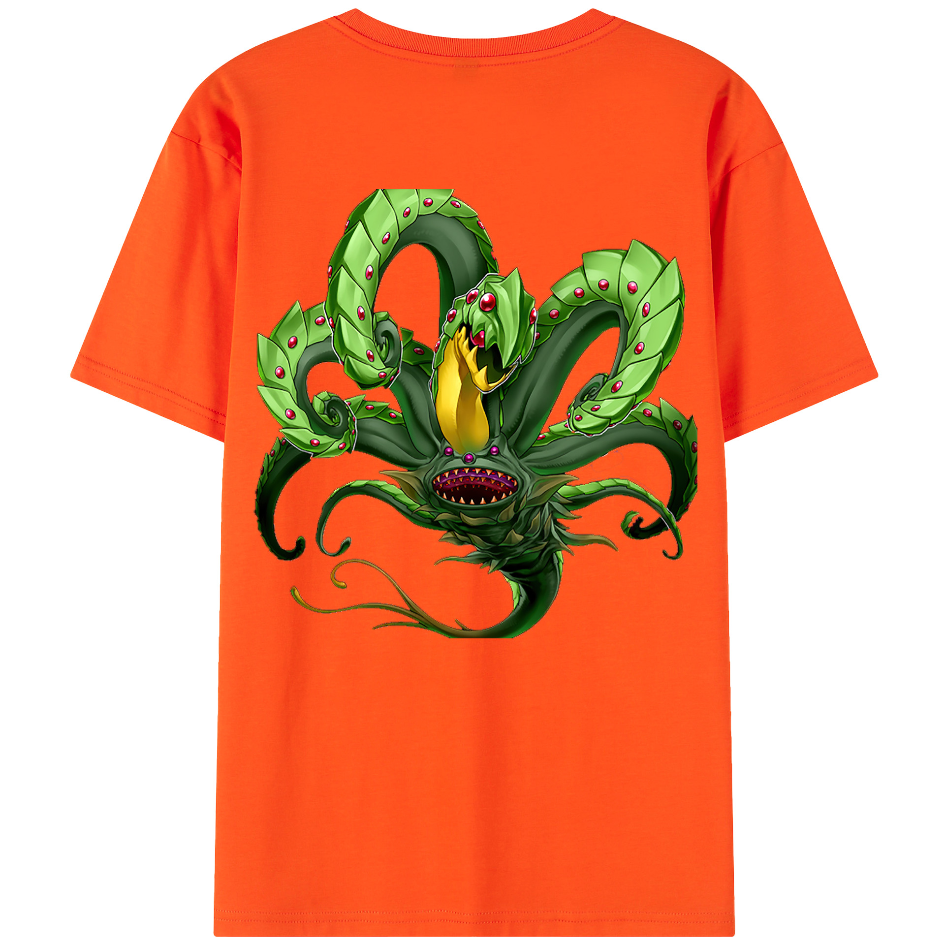 （画像用） 遊☆戯☆王 Yu-Gi-Oh! 綿100％半袖Tシャツ（背面プリント）