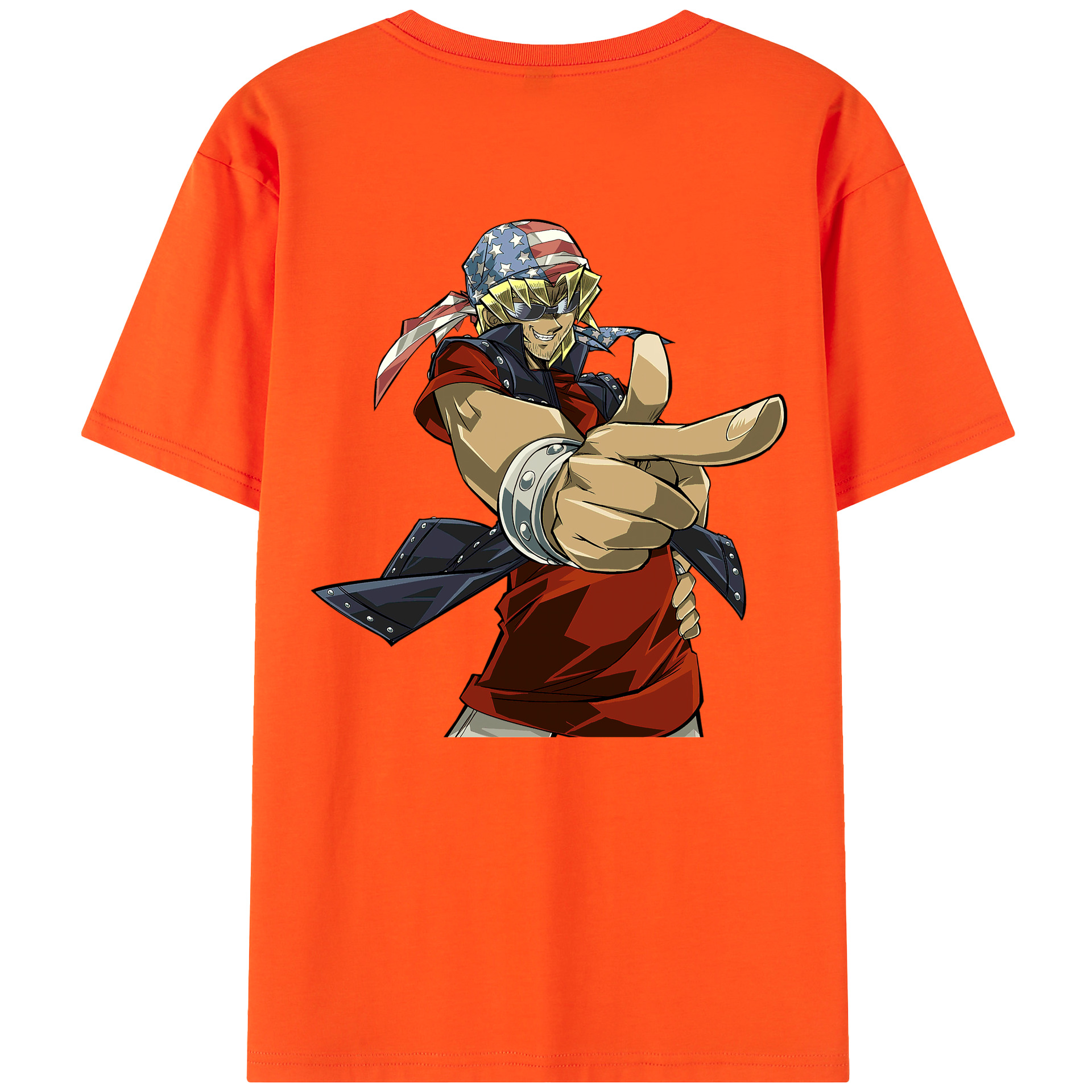 （画像用） 遊☆戯☆王 Yu-Gi-Oh! 綿100％半袖Tシャツ（背面プリント）