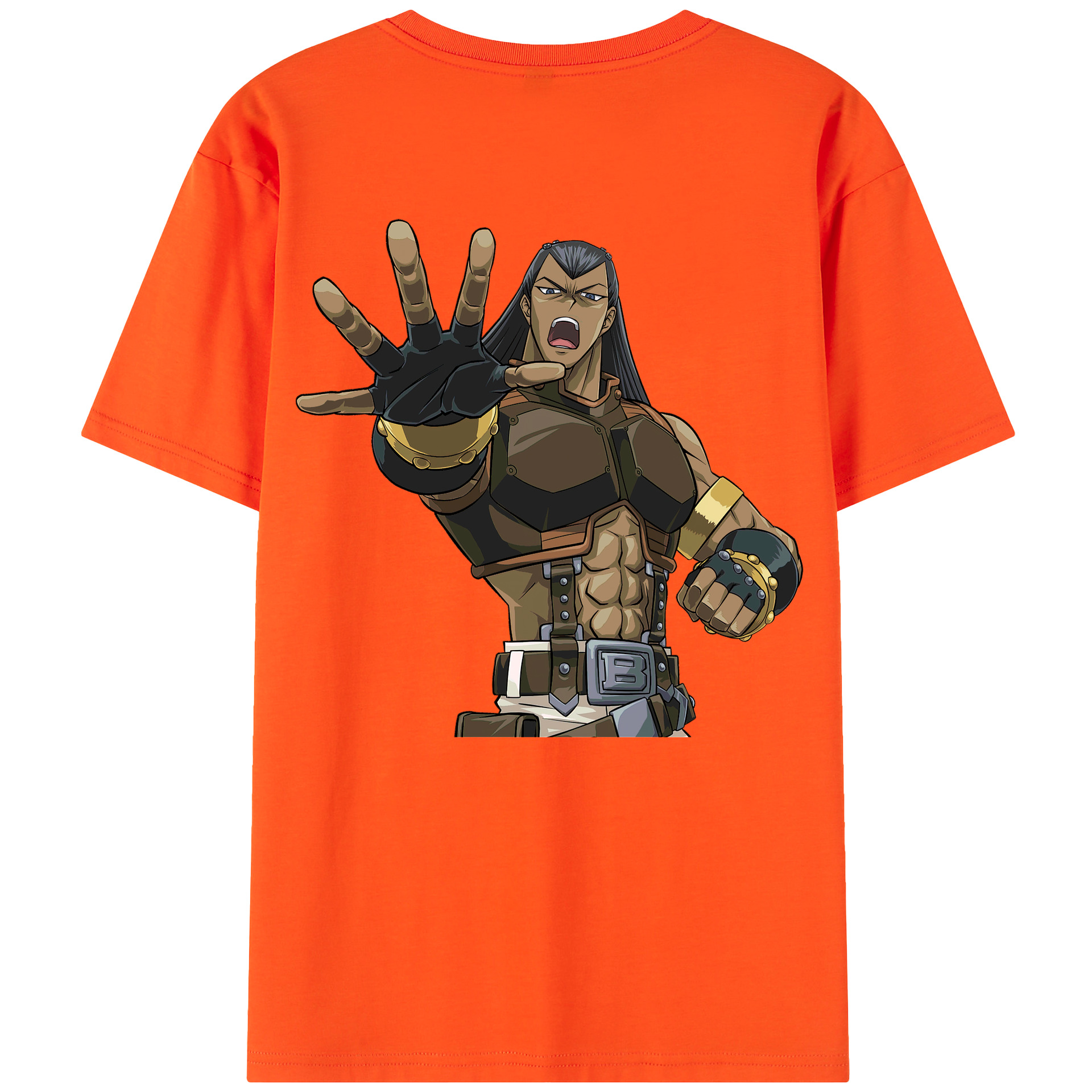 （画像用） 遊☆戯☆王 Yu-Gi-Oh! 綿100％半袖Tシャツ（背面プリント）