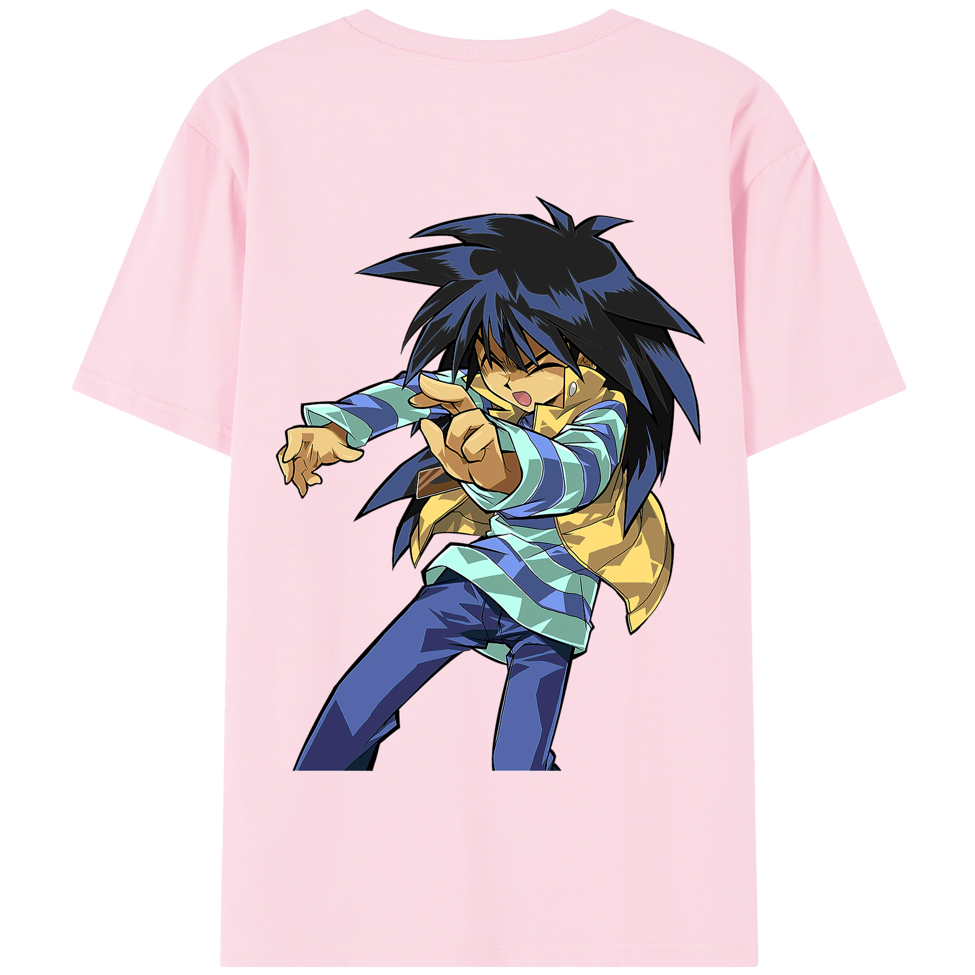 （画像用） 遊☆戯☆王 Yu-Gi-Oh! 綿100％半袖Tシャツ（背面プリント）