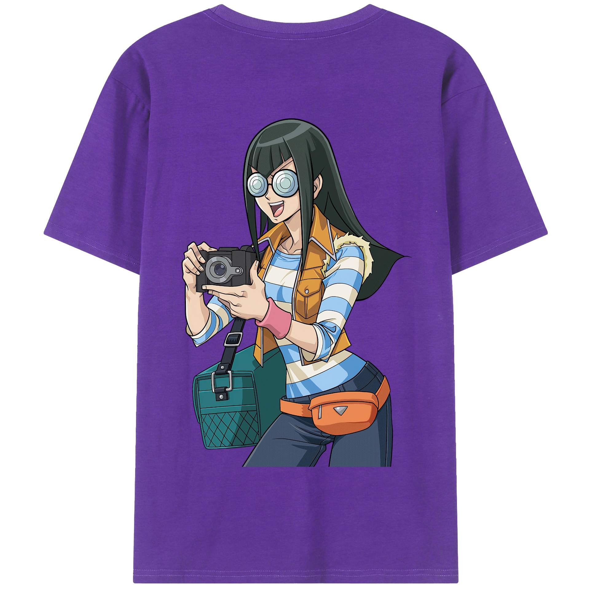 （画像用） 遊☆戯☆王 Yu-Gi-Oh! 綿100％半袖Tシャツ（背面プリント）