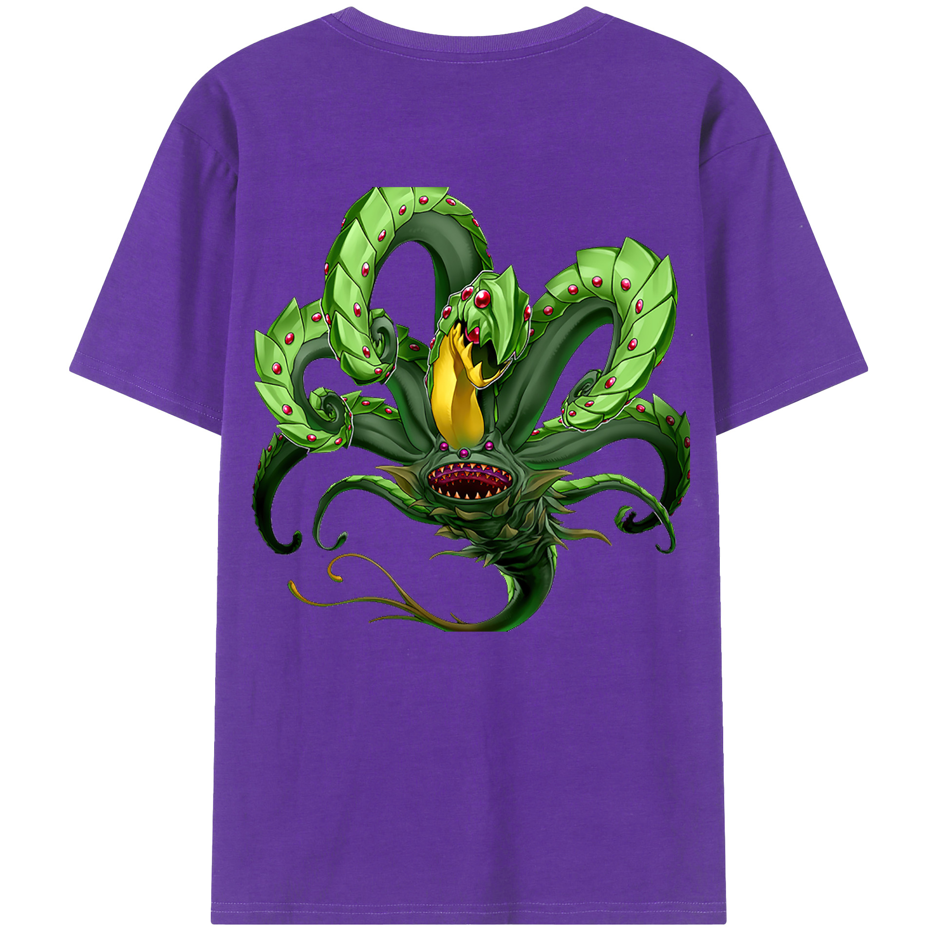 （画像用） 遊☆戯☆王 Yu-Gi-Oh! 綿100％半袖Tシャツ（背面プリント）