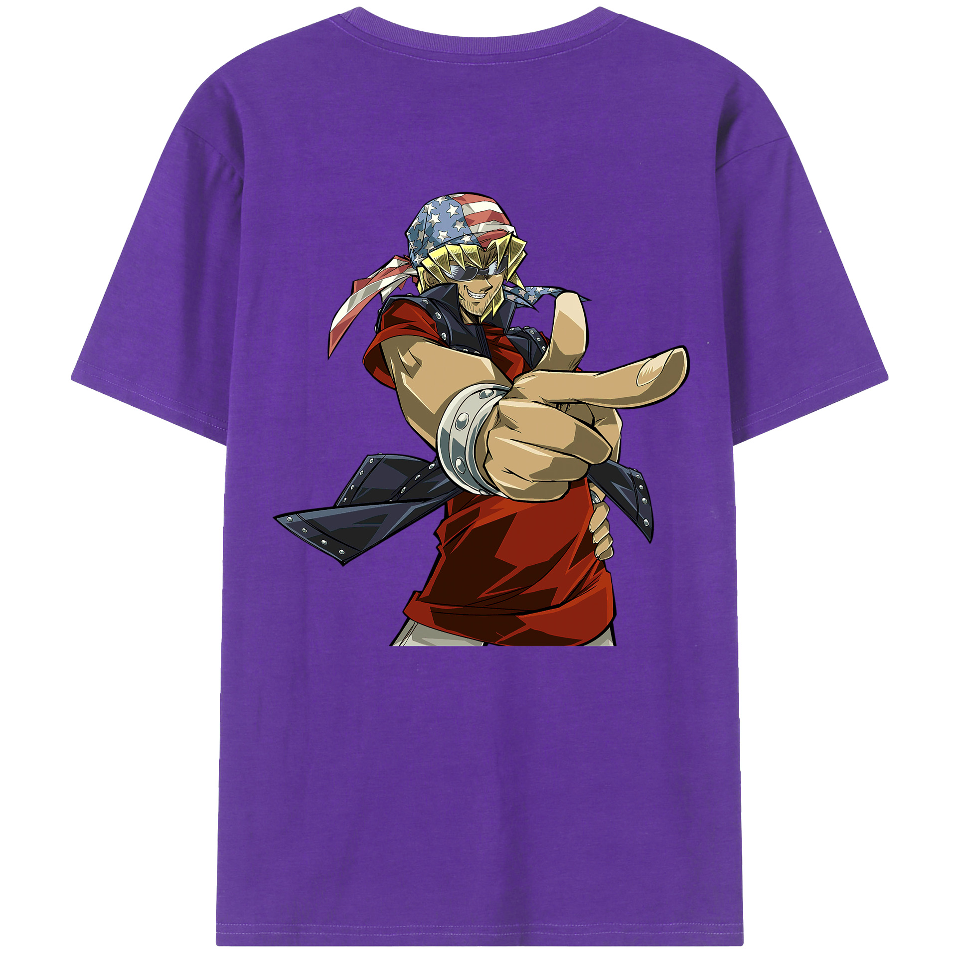 （画像用） 遊☆戯☆王 Yu-Gi-Oh! 綿100％半袖Tシャツ（背面プリント）