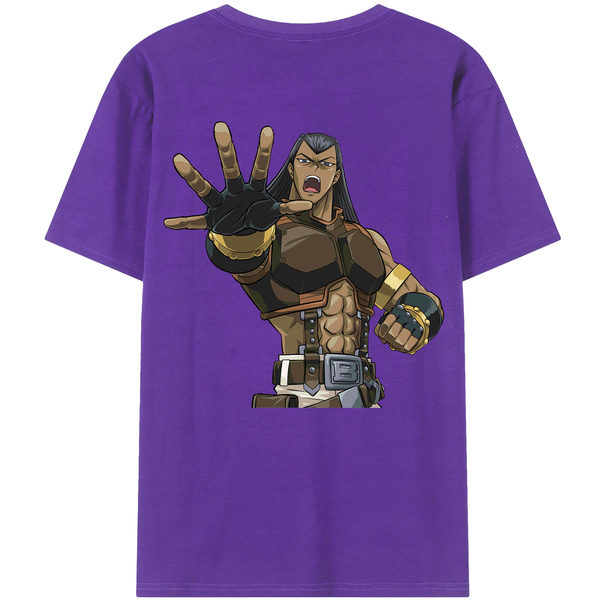 （画像用） 遊☆戯☆王 Yu-Gi-Oh! 綿100％半袖Tシャツ（背面プリント）