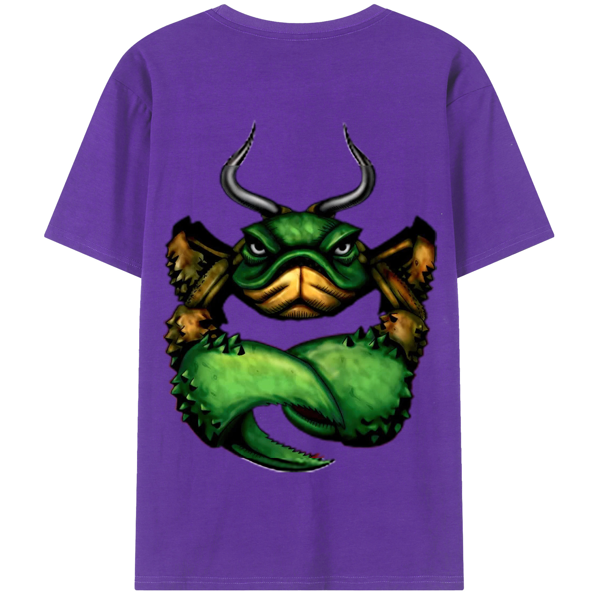 （画像用） 遊☆戯☆王 Yu-Gi-Oh! 綿100％半袖Tシャツ（背面プリント）