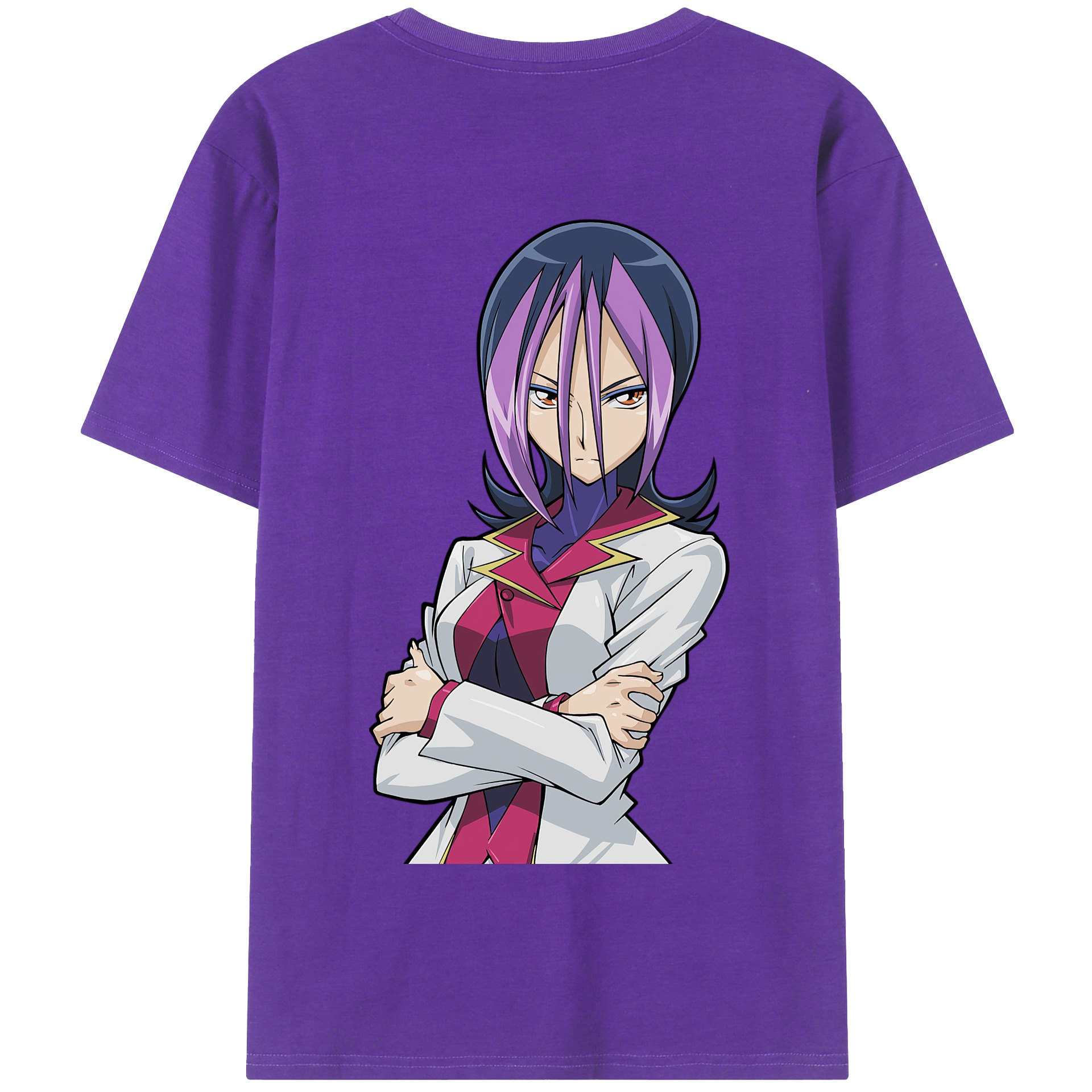 （画像用） 遊☆戯☆王 Yu-Gi-Oh! 綿100％半袖Tシャツ（背面プリント）
