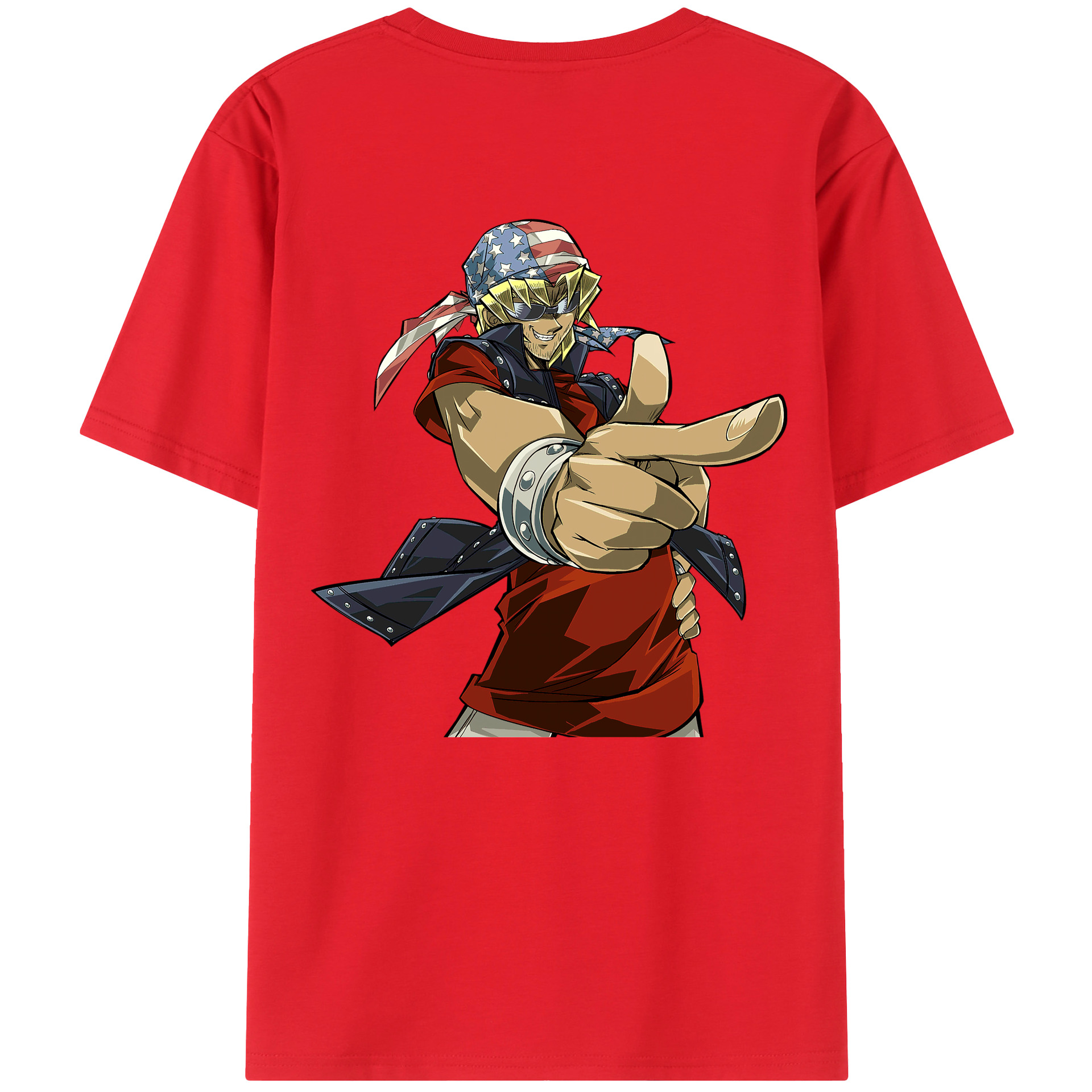 （画像用） 遊☆戯☆王 Yu-Gi-Oh! 綿100％半袖Tシャツ（背面プリント）