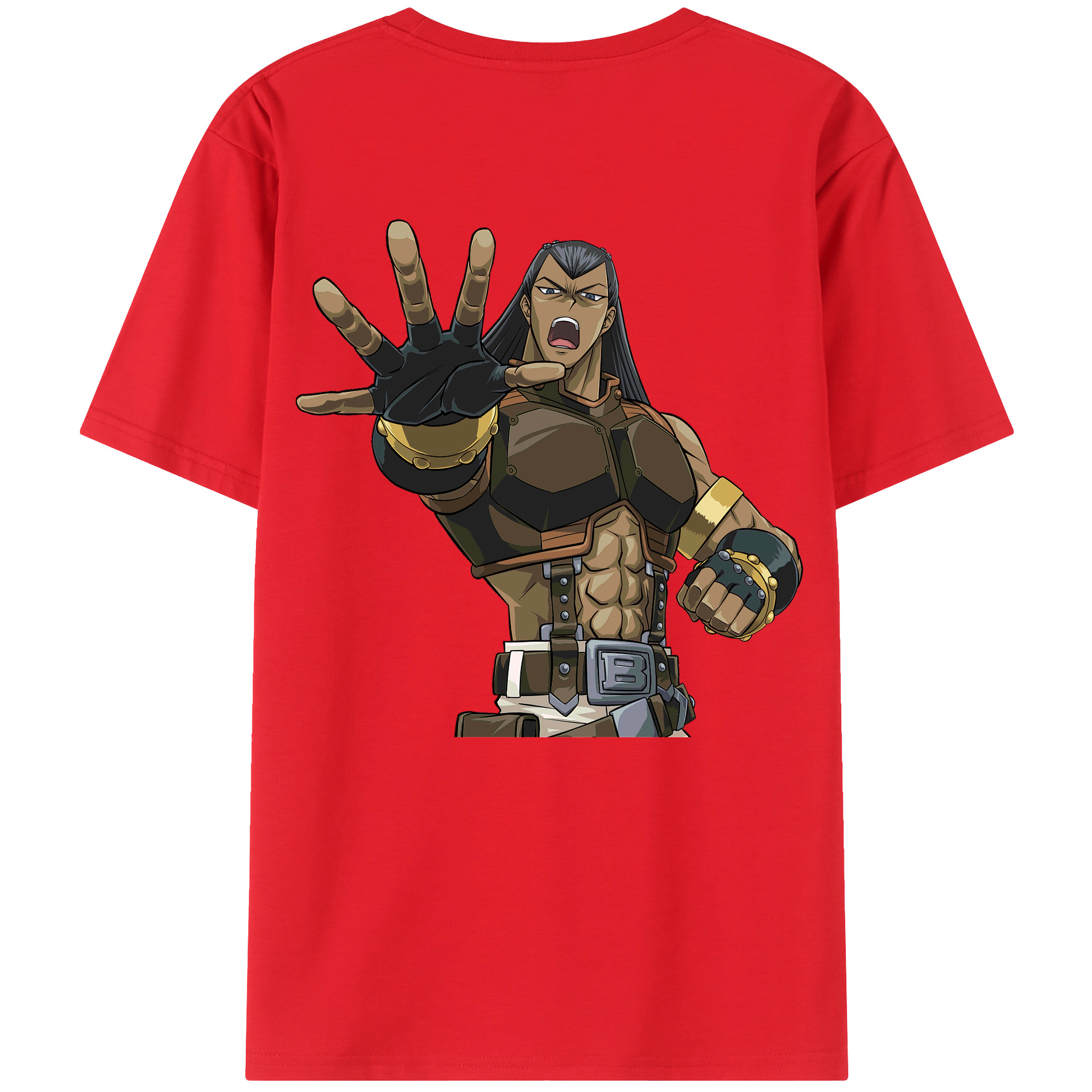 （画像用） 遊☆戯☆王 Yu-Gi-Oh! 綿100％半袖Tシャツ（背面プリント）