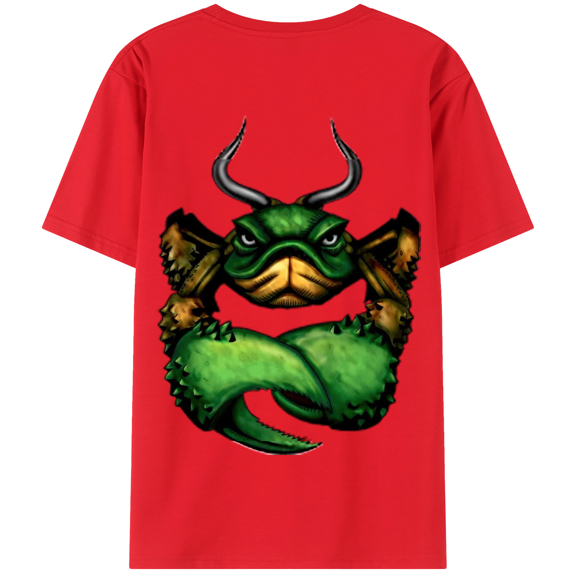 （画像用） 遊☆戯☆王 Yu-Gi-Oh! 綿100％半袖Tシャツ（背面プリント）