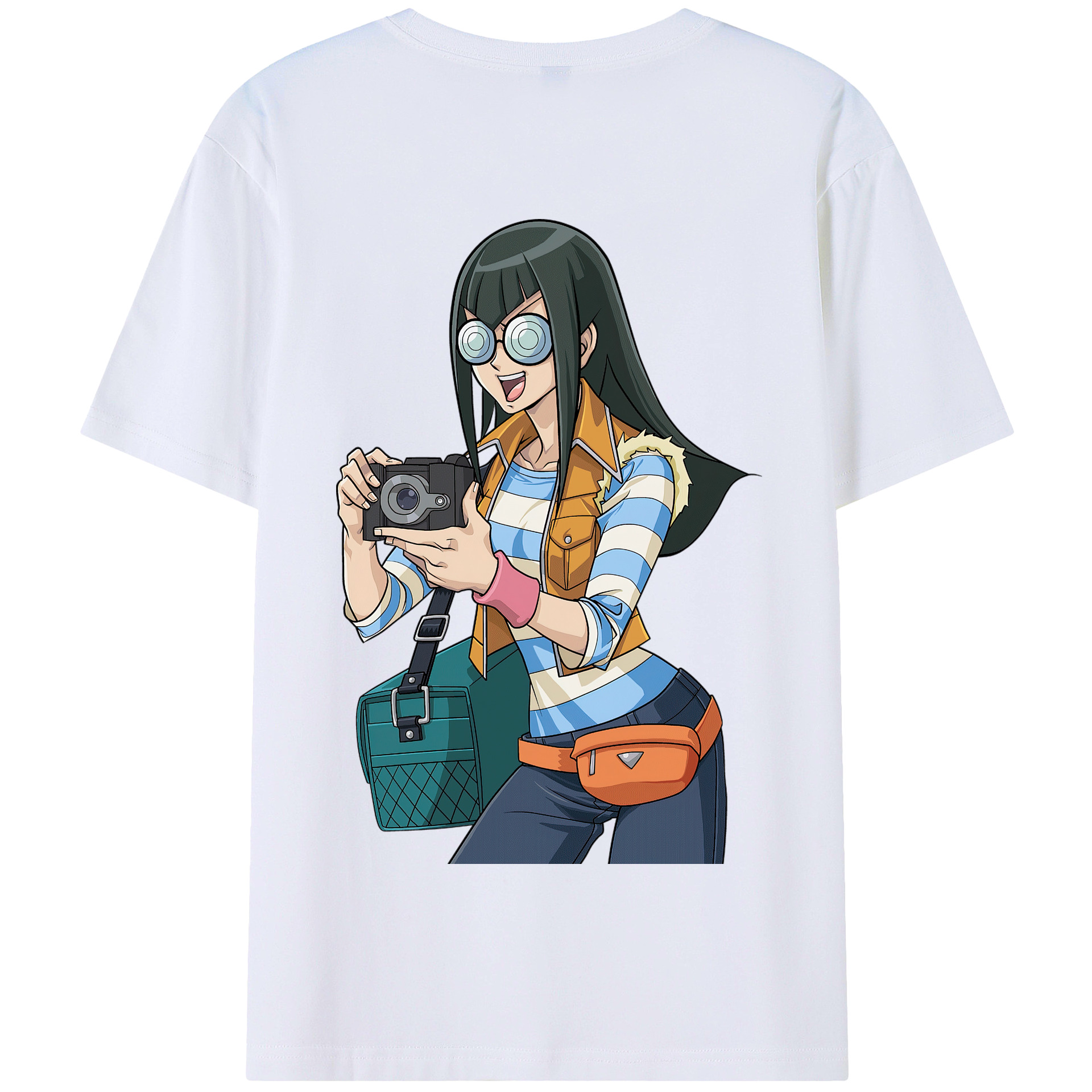 （画像用） 遊☆戯☆王 Yu-Gi-Oh! 綿100％半袖Tシャツ（背面プリント）