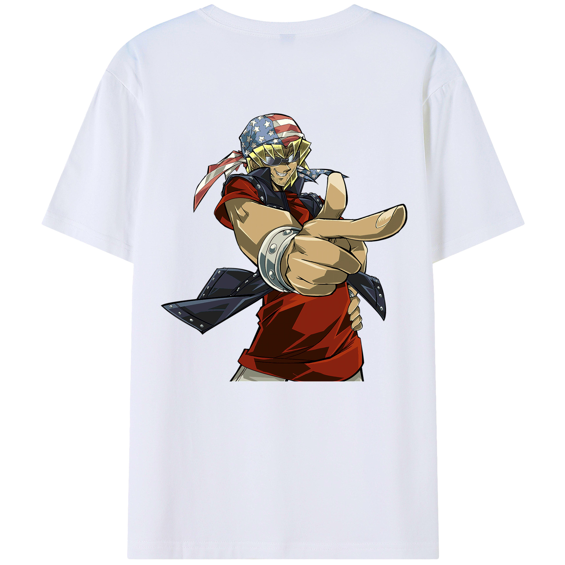 （画像用） 遊☆戯☆王 Yu-Gi-Oh! 綿100％半袖Tシャツ（背面プリント）