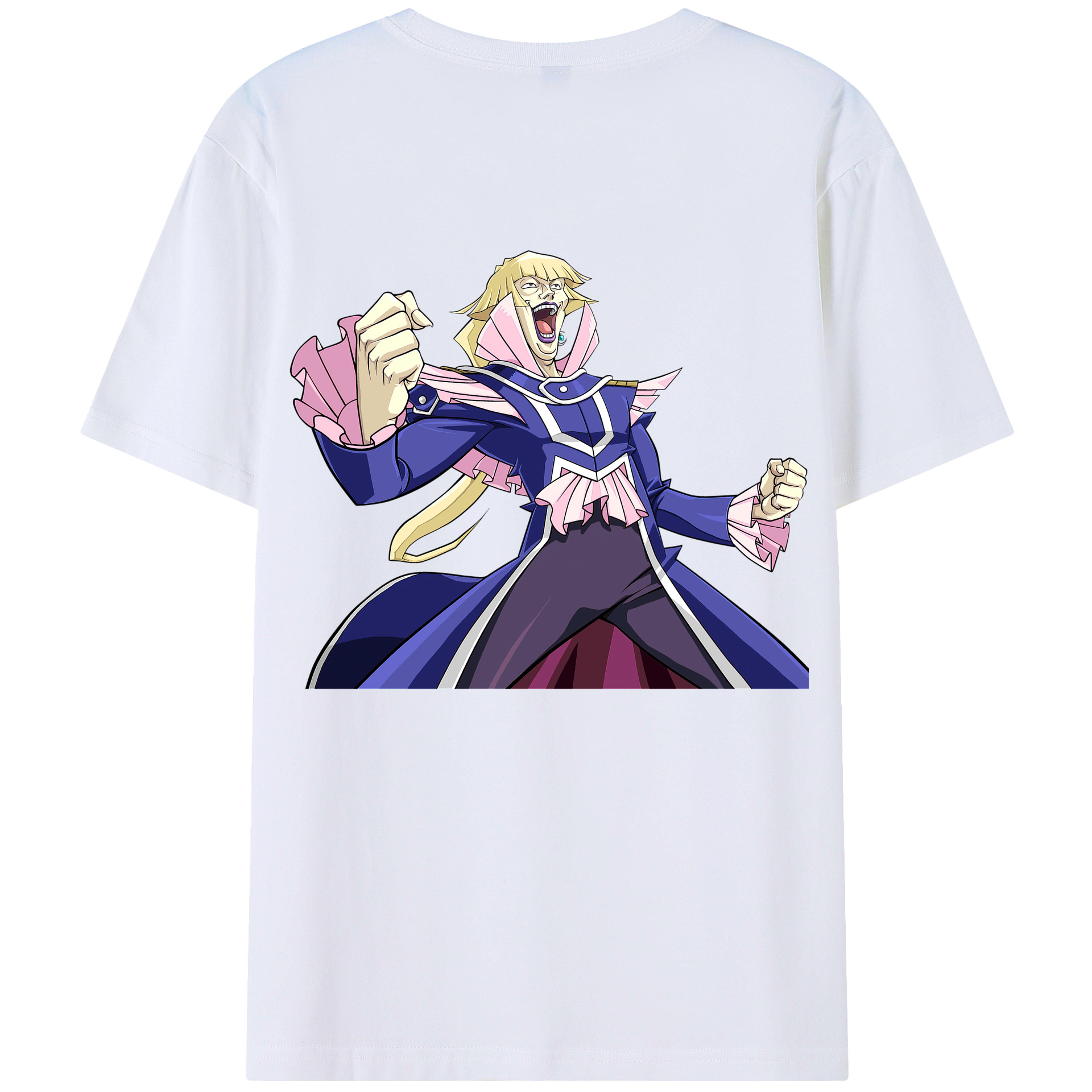 （画像用） 遊☆戯☆王 Yu-Gi-Oh! 綿100％半袖Tシャツ（背面プリント）