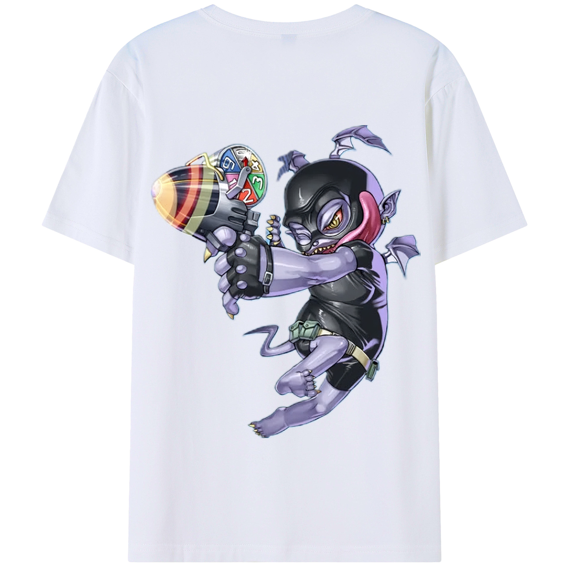 （画像用） 遊☆戯☆王 Yu-Gi-Oh! 綿100％半袖Tシャツ（背面プリント）