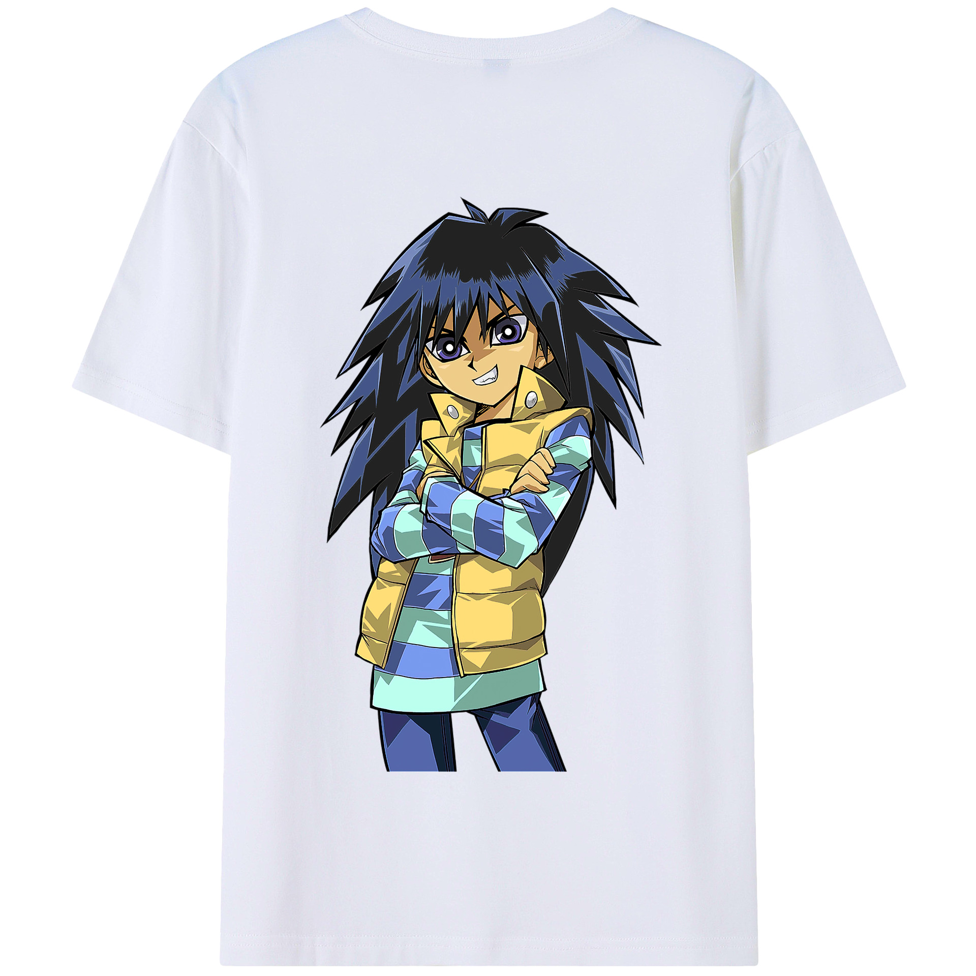 遊☆戯☆王 Yu-Gi-Oh! 綿100％半袖Tシャツ（背面プリント）
