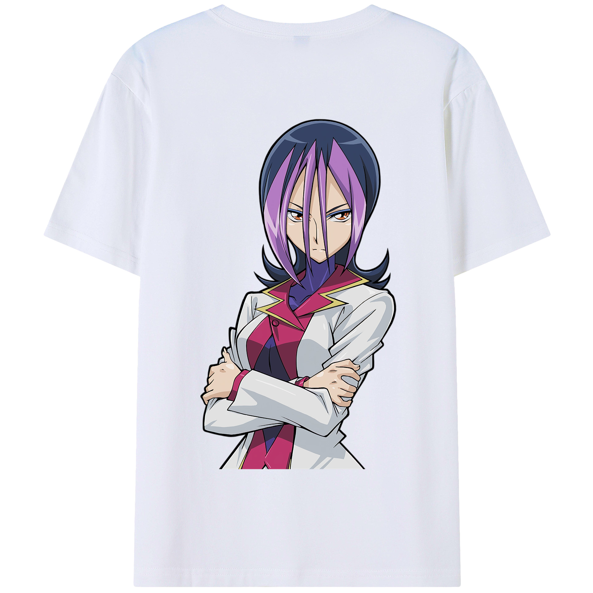 （画像用） 遊☆戯☆王 Yu-Gi-Oh! 綿100％半袖Tシャツ（背面プリント）