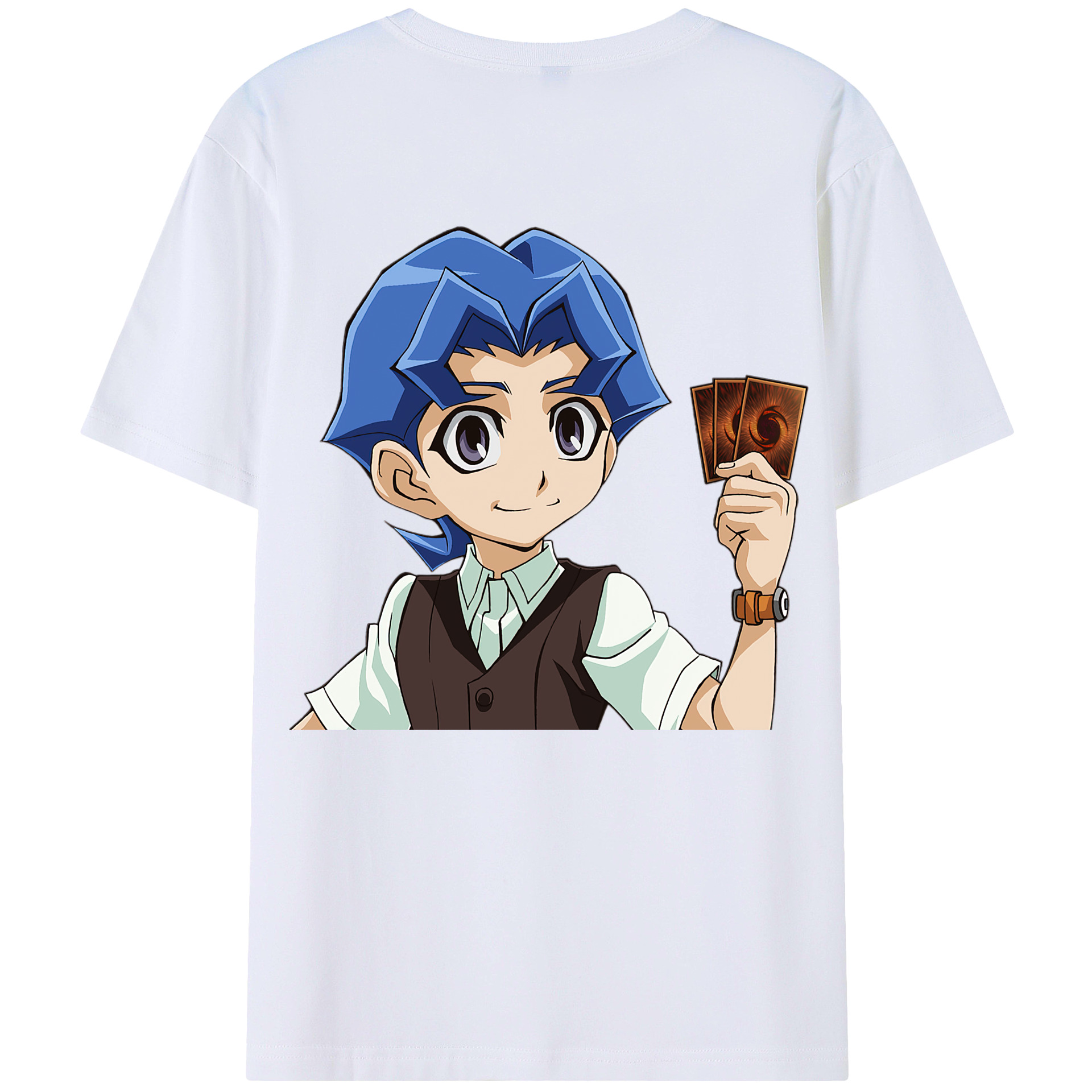 遊☆戯☆王 Yu-Gi-Oh! 綿100％半袖Tシャツ（背面プリント）