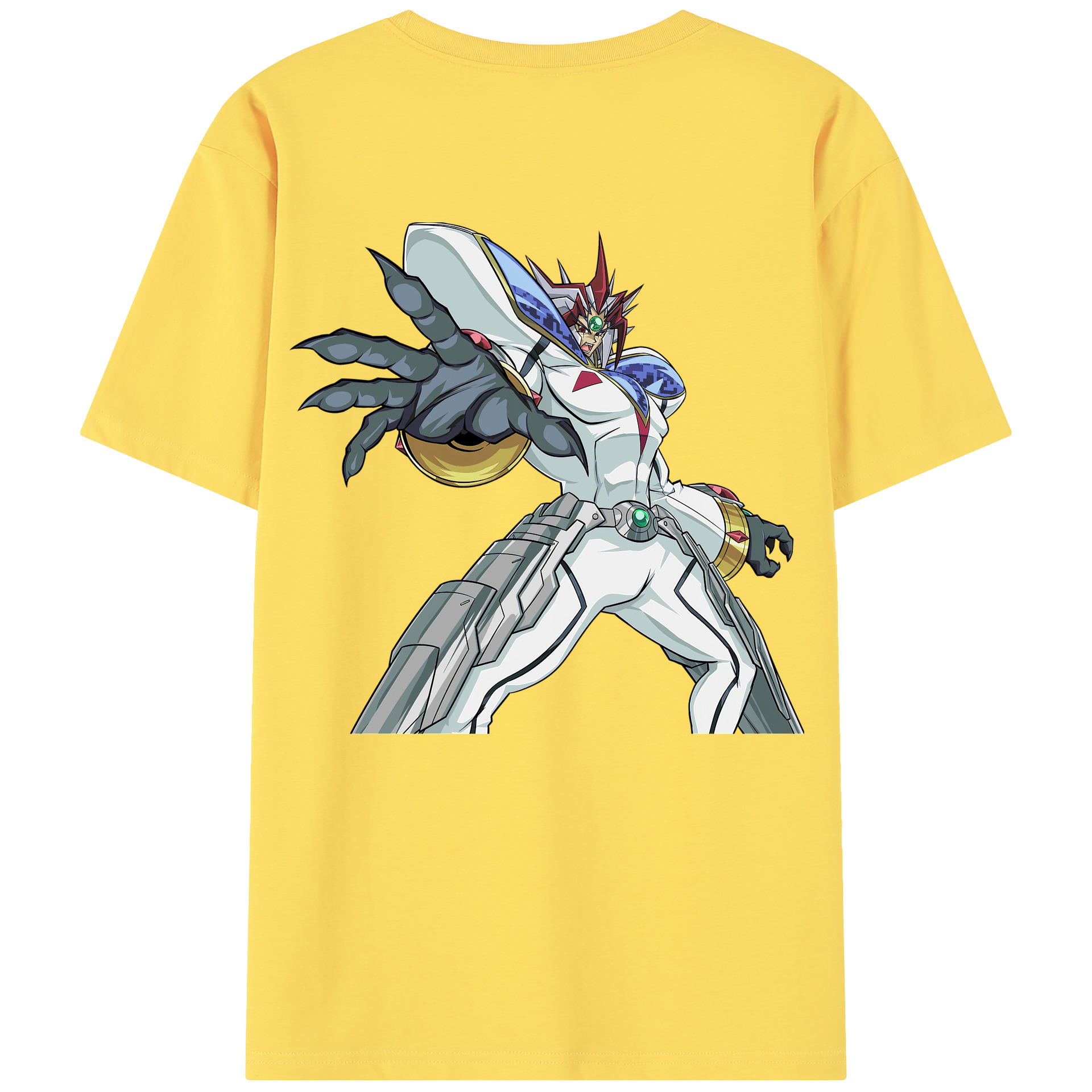 （画像用） 遊☆戯☆王 Yu-Gi-Oh! 綿100％半袖Tシャツ（背面プリント）