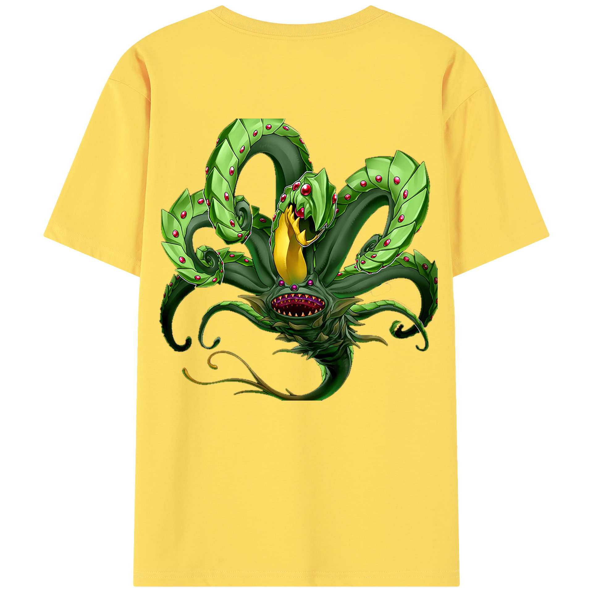 （画像用） 遊☆戯☆王 Yu-Gi-Oh! 綿100％半袖Tシャツ（背面プリント）