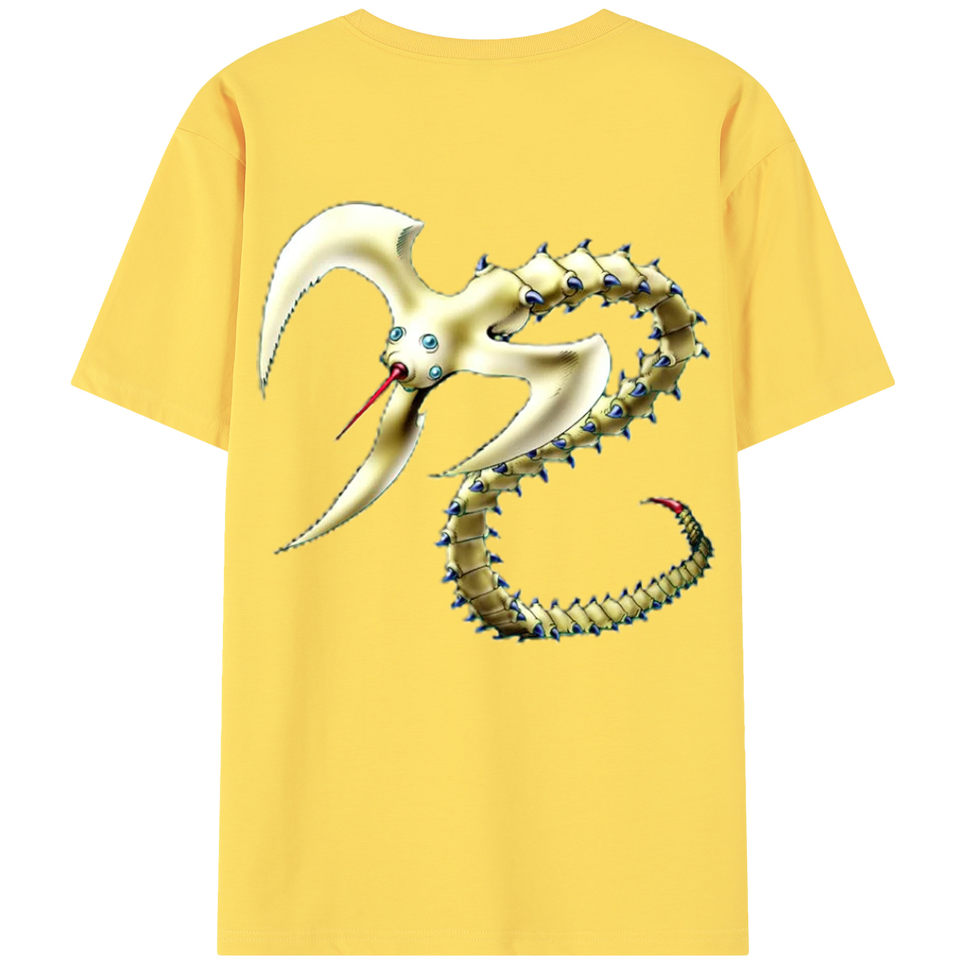 （画像用） 遊☆戯☆王 Yu-Gi-Oh! 綿100％半袖Tシャツ（背面プリント）
